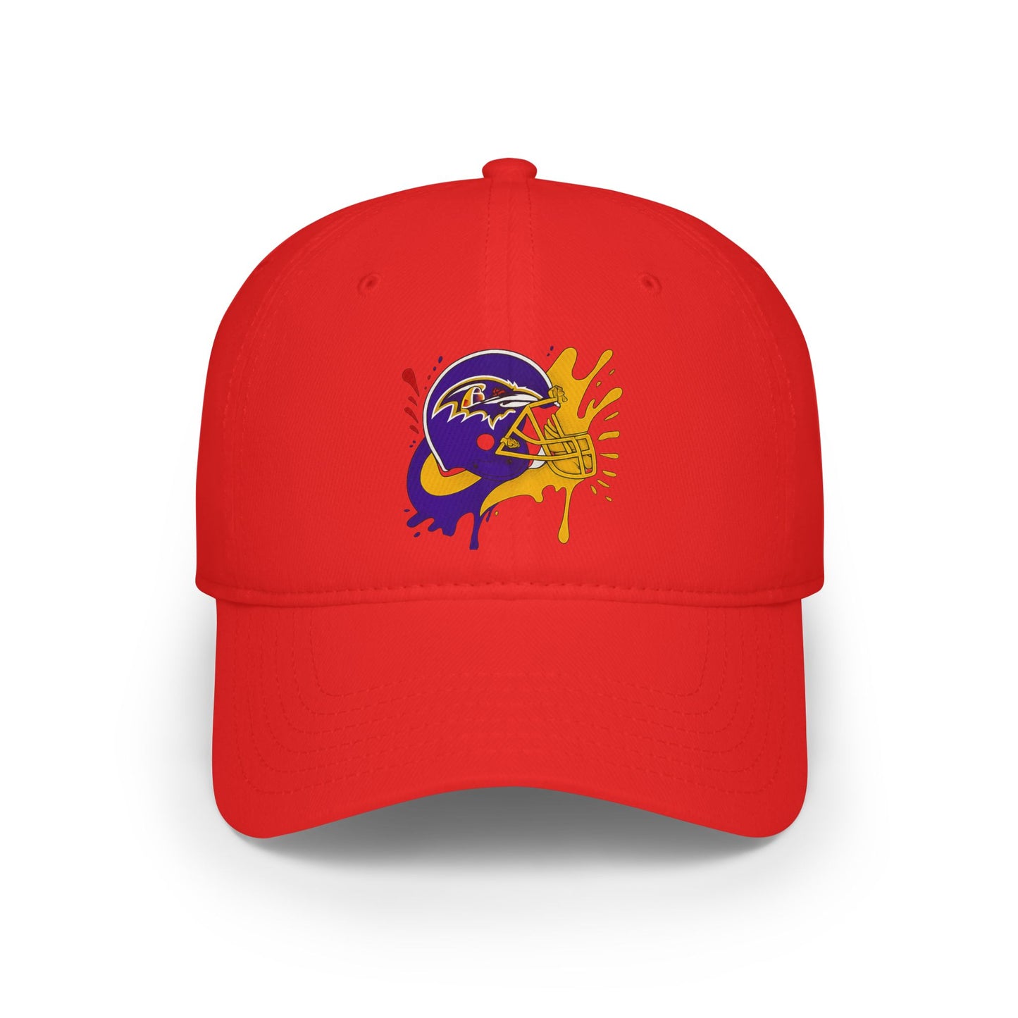 Colorful Low Profile Baseball Cap with Vibrant Graphics, Perfect for Sports Lovers, Everyday Wear, Gift Idea, Summer Attire, Outdoor Events