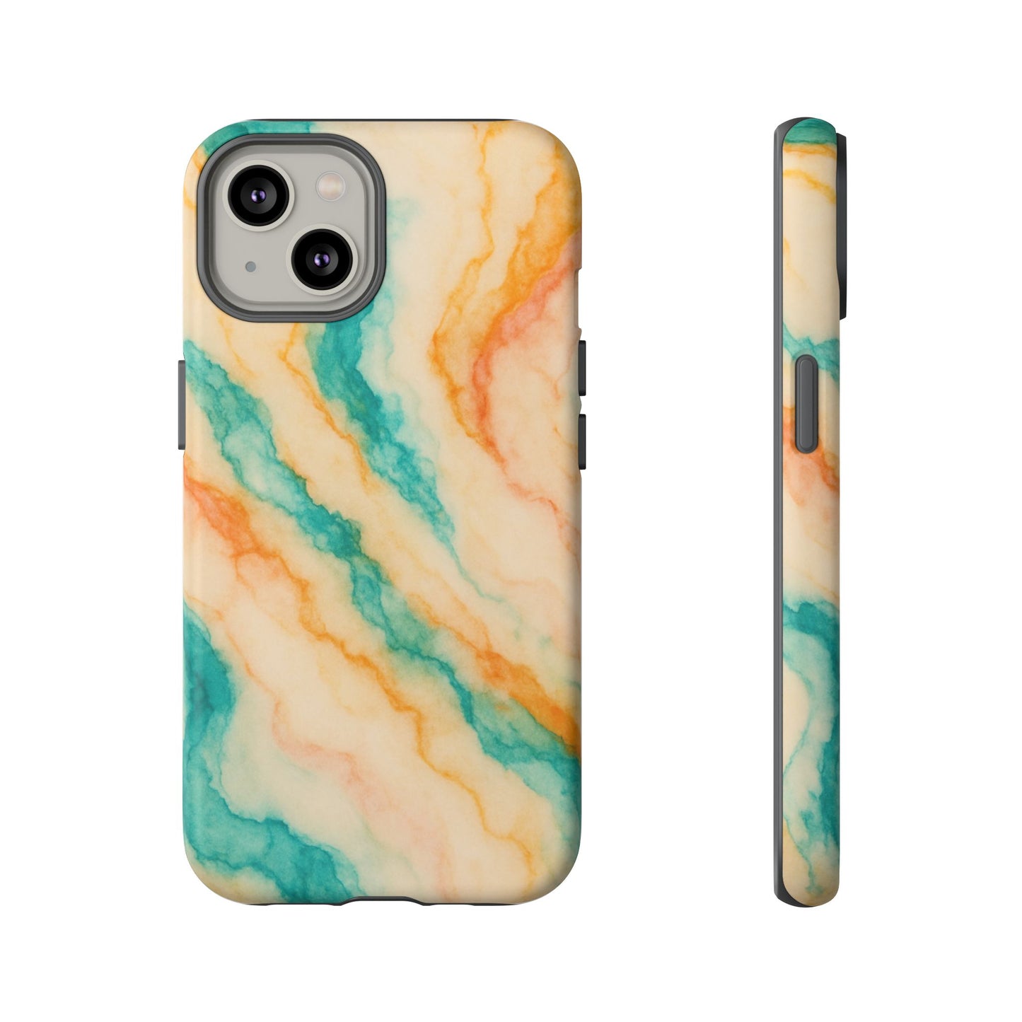 Stylish Phone Case - Tough Cases with Abstract Marble Design, Trendy Accessory, Gift for Her, Protective Case, Unique Phone Cover
