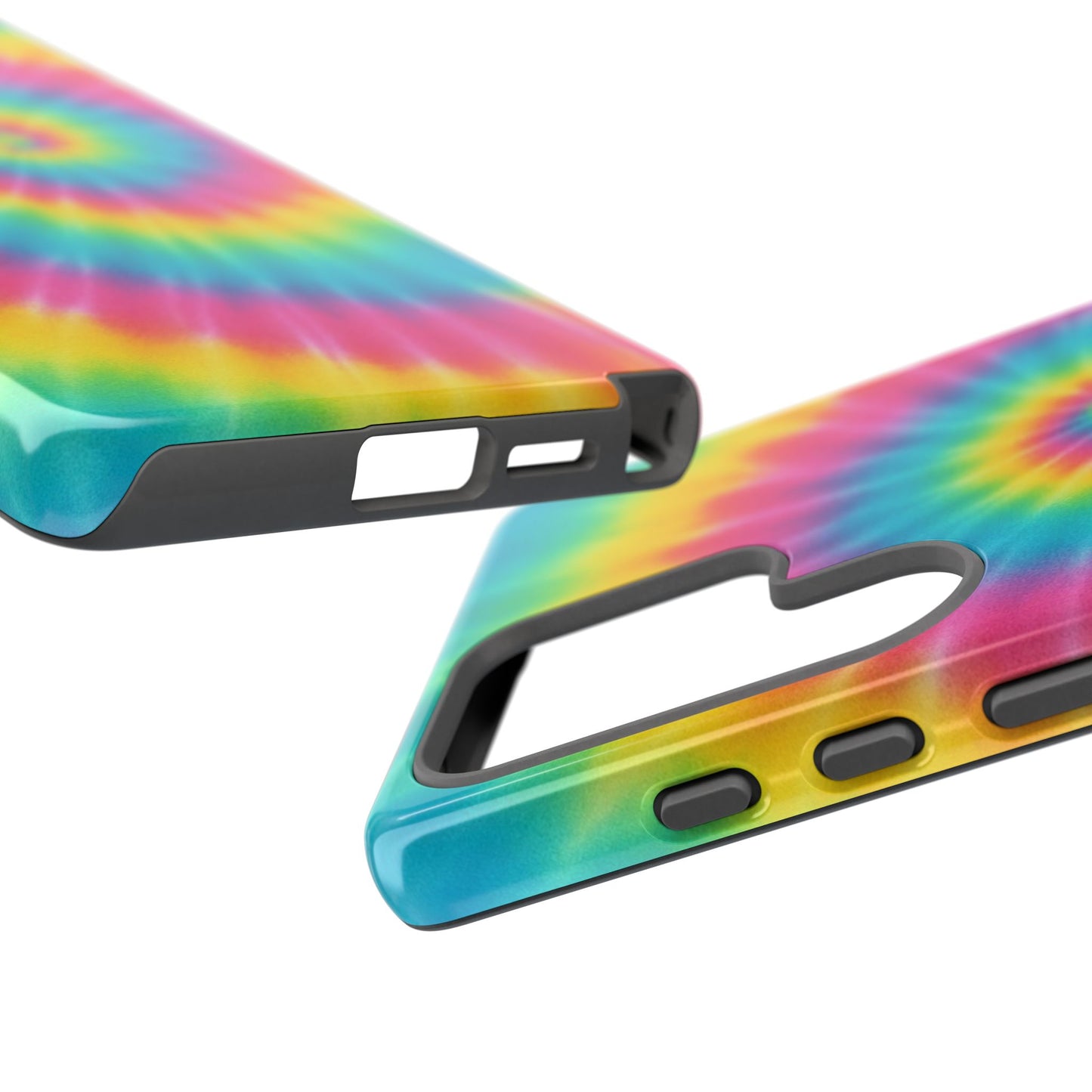 Colorful Tie-Dye Phone Case, Vibrant Phone Cover, Boho Style Accessory, Gift for Teens, Trendy Phone Accessories
