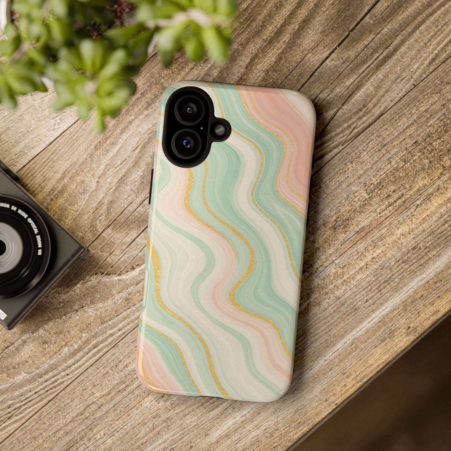 Stylish Phone Case with Abstract Design, Tough Cases for Trendy Protection, Unique Phone Accessories, Gift for Her, Modern Tech Style