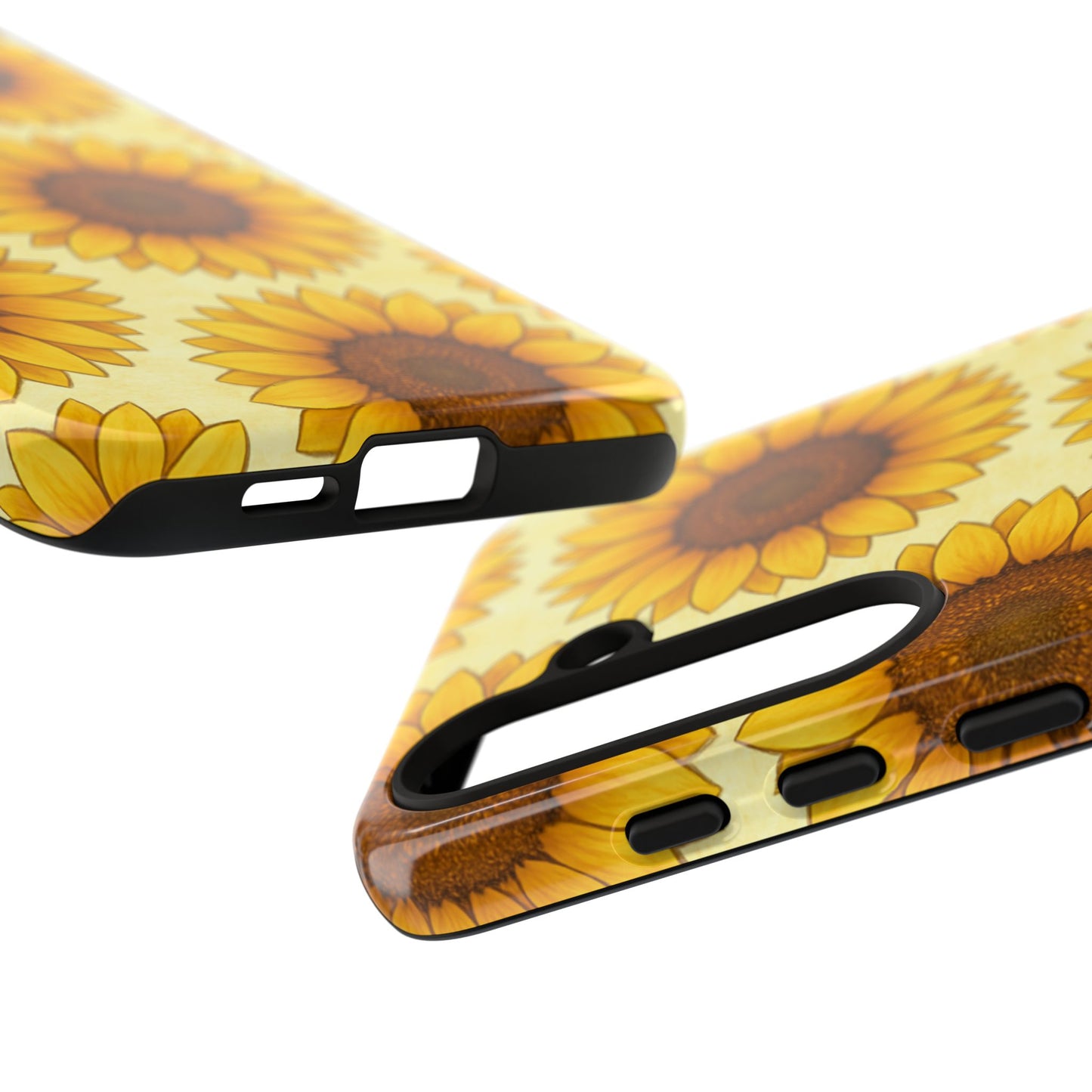 Sunflower Phone Cases - Tough Cases for Nature Lovers, Gift for Friends, Floral Design, Protective Case, Sunflower Decor