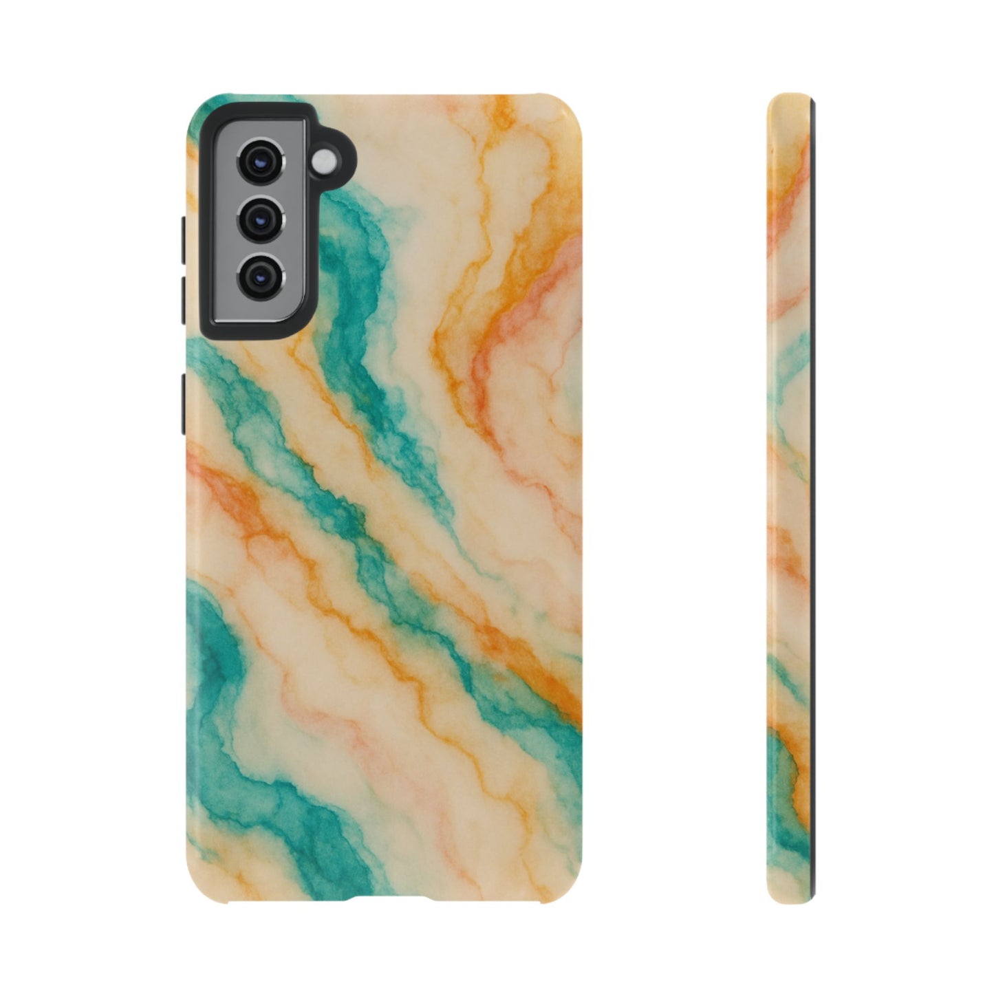 Stylish Phone Case - Tough Cases with Abstract Marble Design, Trendy Accessory, Gift for Her, Protective Case, Unique Phone Cover