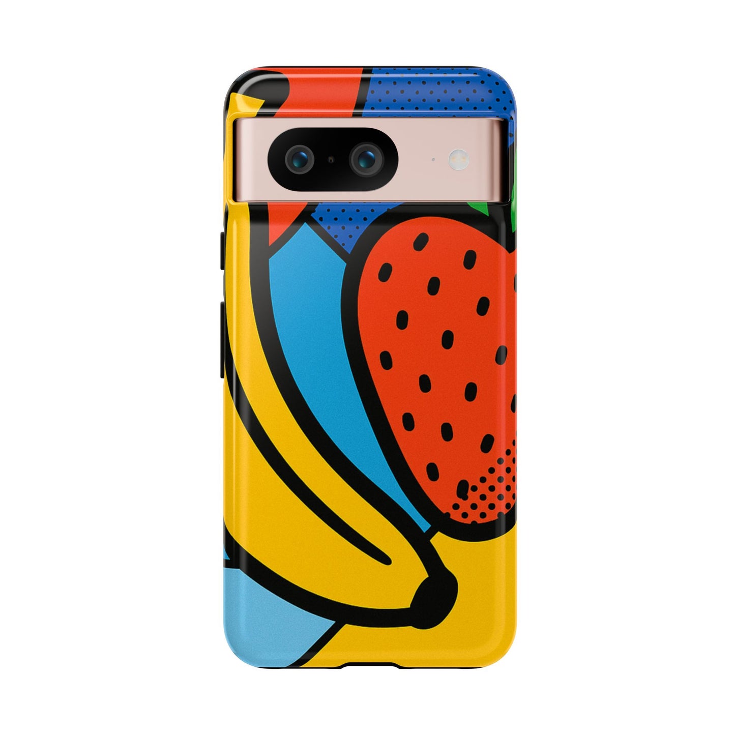 Colorful Fruit Phone Case - Tough Cases - Fun, Vibrant, Unique, Gifts for Friends, Summer Accessories, Trendy Phone Protector