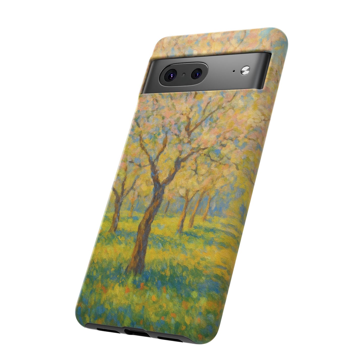 Artistic Phone Case, Tough Phone Case, Flower Tree Case, Spring Decor, Unique Phone Cover, Nature Lover Gift