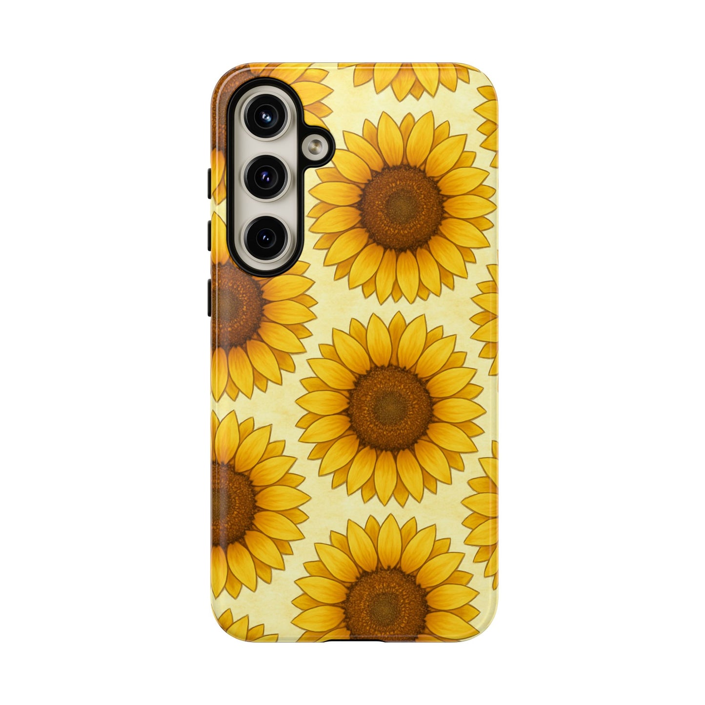 Sunflower Phone Cases - Tough Cases for Nature Lovers, Gift for Friends, Floral Design, Protective Case, Sunflower Decor