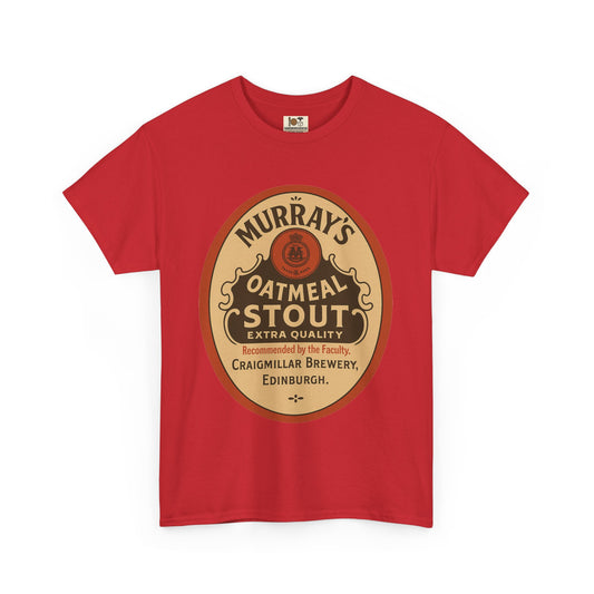Vintage-Inspired Stout Beer Tee, Perfect for Beer Lovers, Casual Wear, Gifts, Unisex Heavy Cotton Tee with Brewery Design