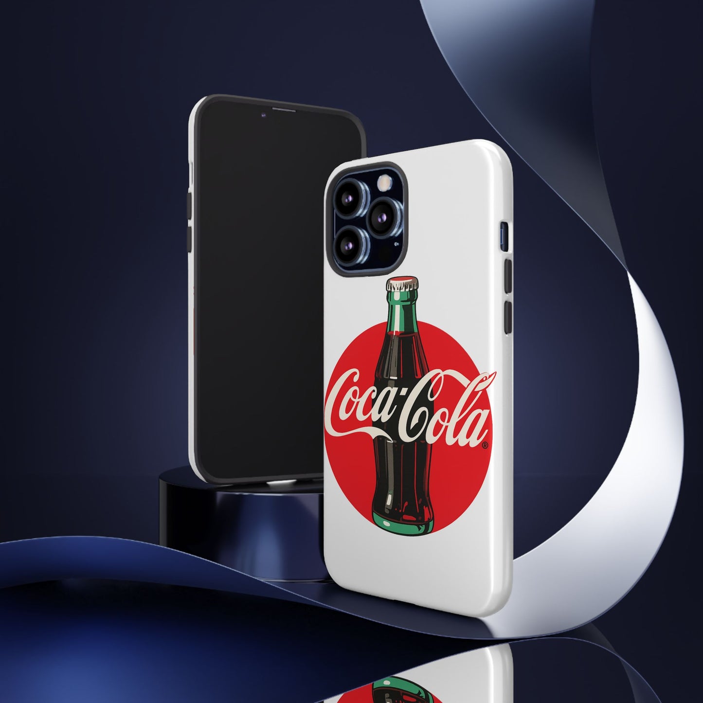 Coca-Cola Tough Phone Cases, Vintage Soda Drink, Retro Style, Unique Gift, Phone Accessories, Summer Vibes