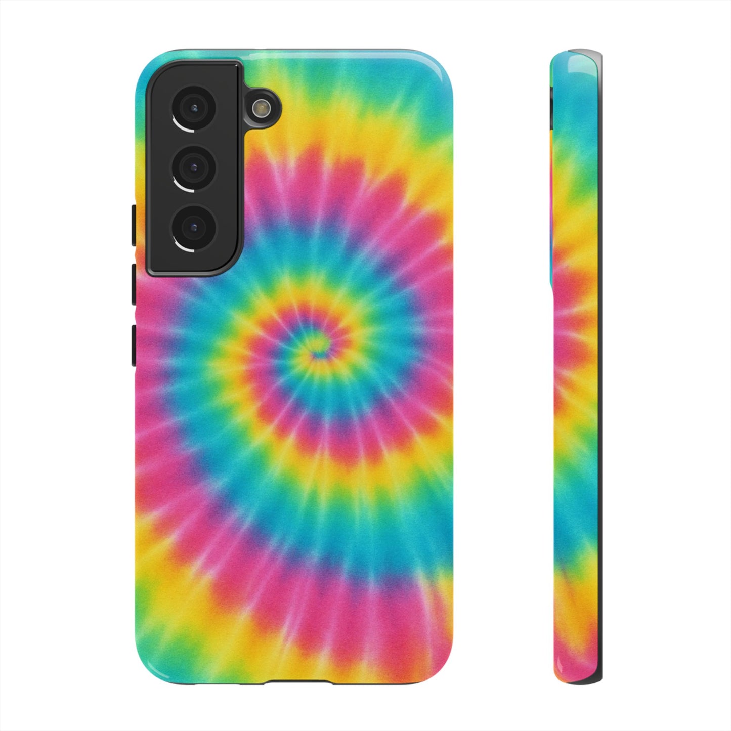 Colorful Tie-Dye Phone Case, Vibrant Phone Cover, Boho Style Accessory, Gift for Teens, Trendy Phone Accessories