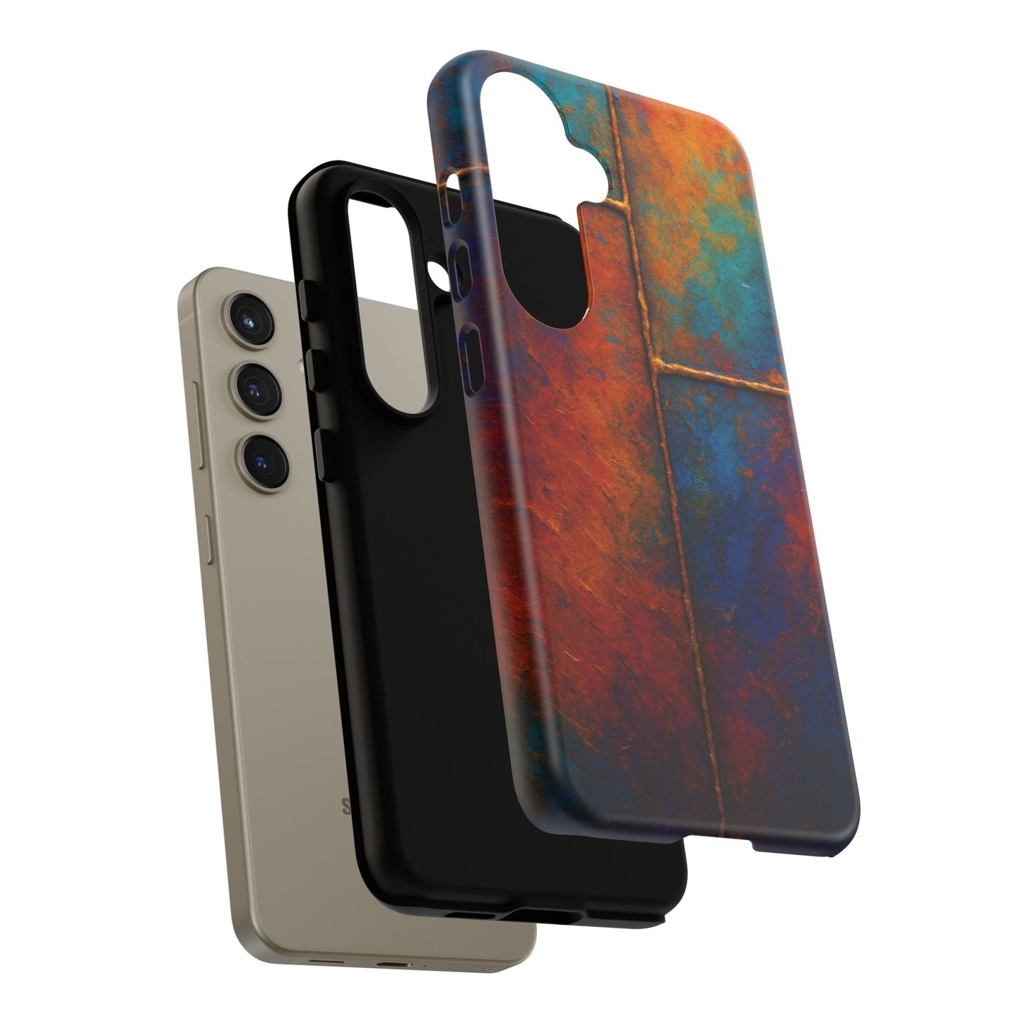 Vibrant Phone Case, Colorful Tough Case Cover, Artistic Phone Protector, Unique Smartphone Accessories, Gift for Tech Lovers