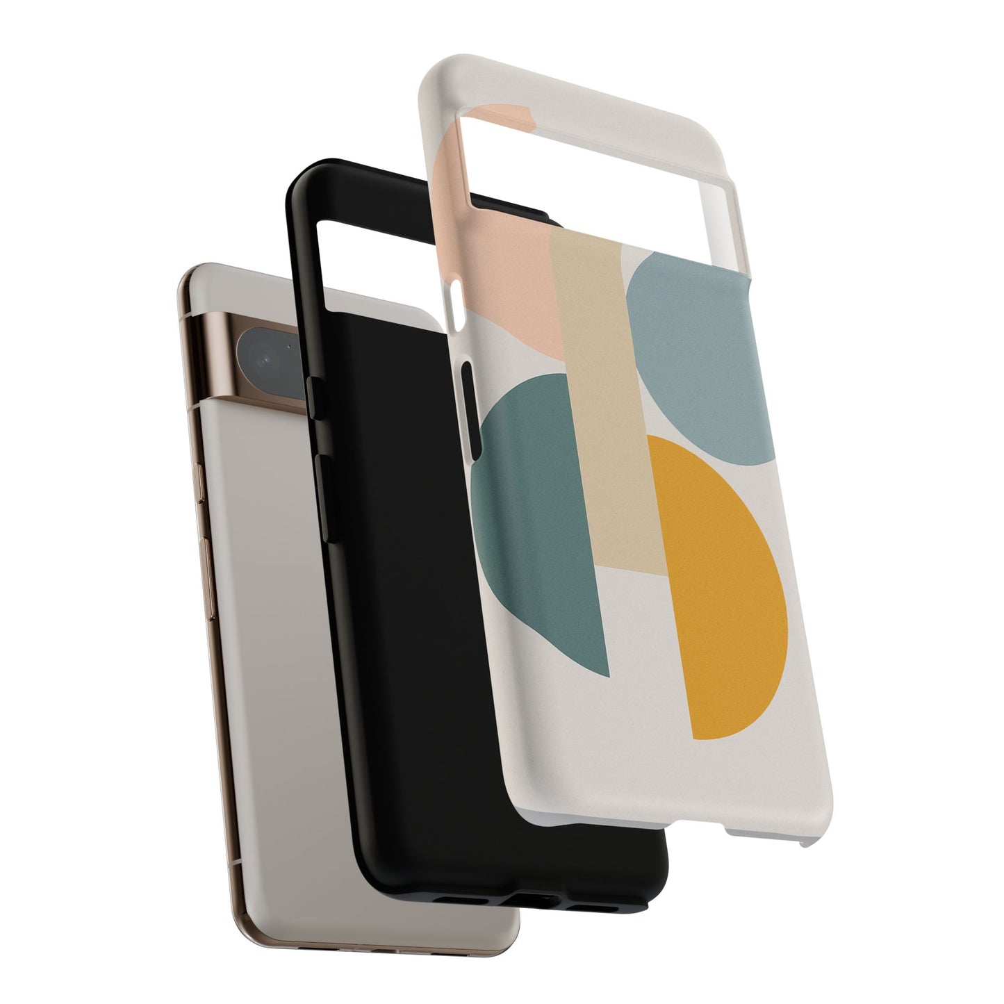 Minimalist Geometric Phone Case, Stylish Protective Cover for Phones, Modern Design, Gift for Him/Her, Trendy Tech Accessory