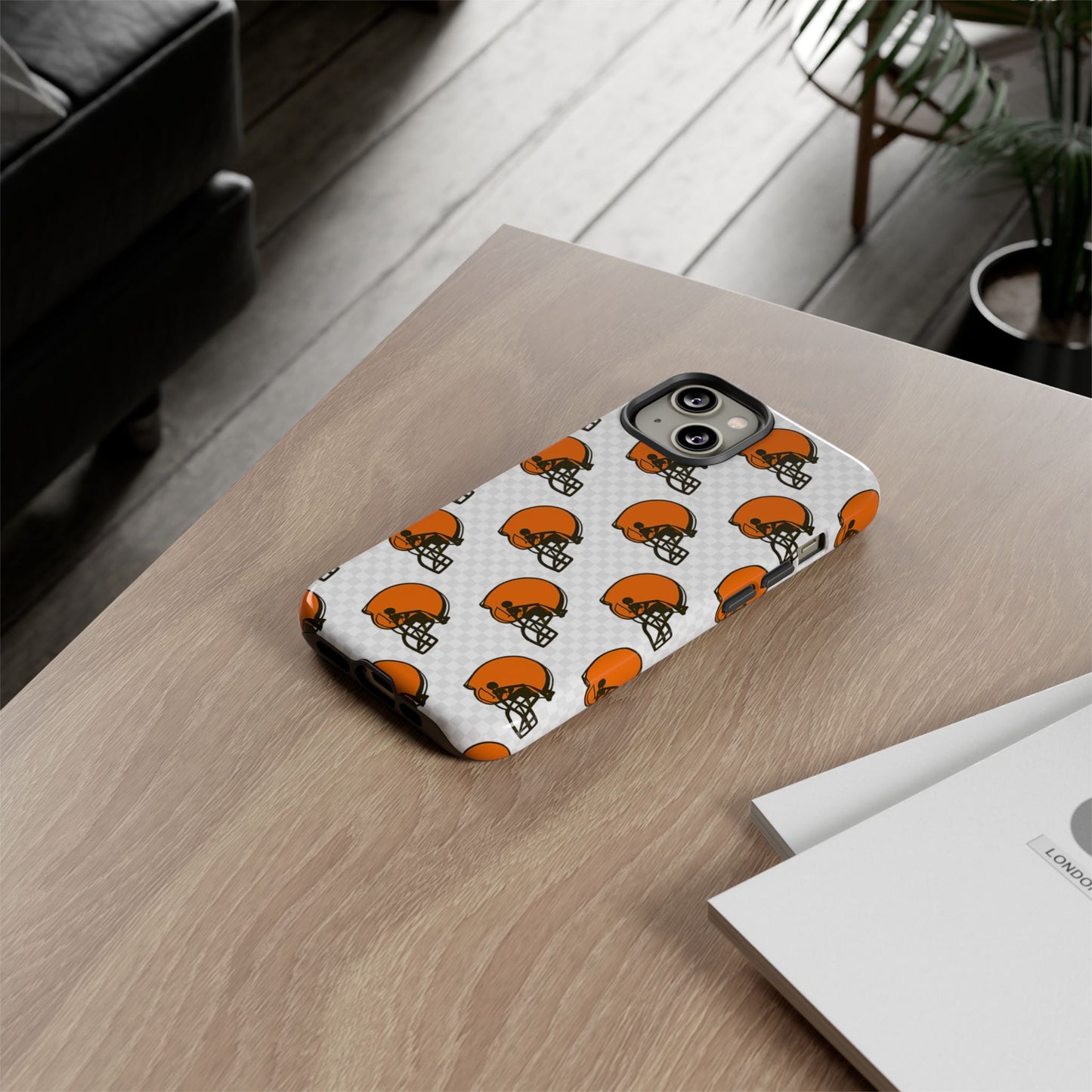 Cleveland Football Phone Case, Tough Cases for NFL Fans, Sporty Mobile Cover, Gifts for Football Lovers, Unique Team Merchandise