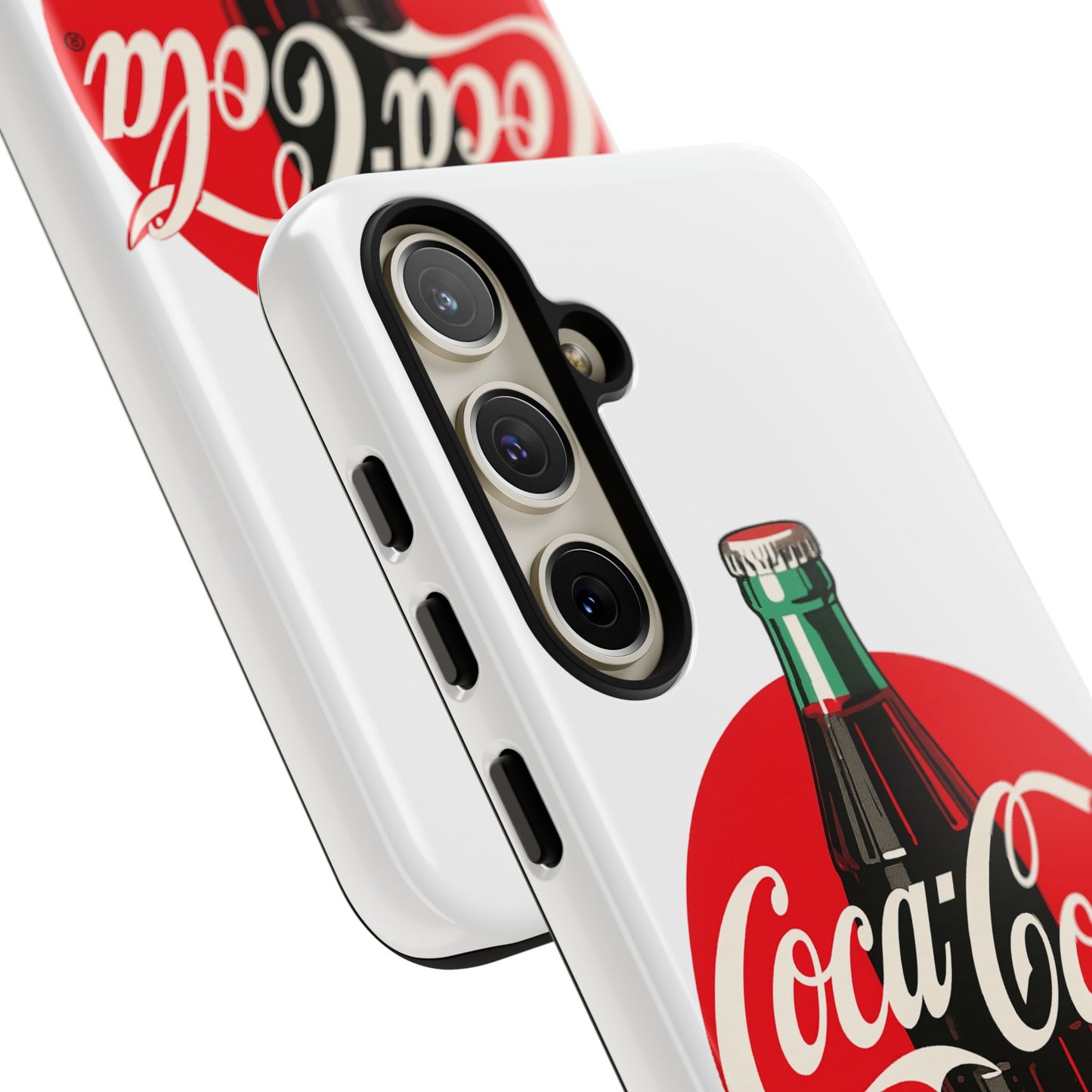 Coca-Cola Tough Phone Cases, Vintage Soda Drink, Retro Style, Unique Gift, Phone Accessories, Summer Vibes