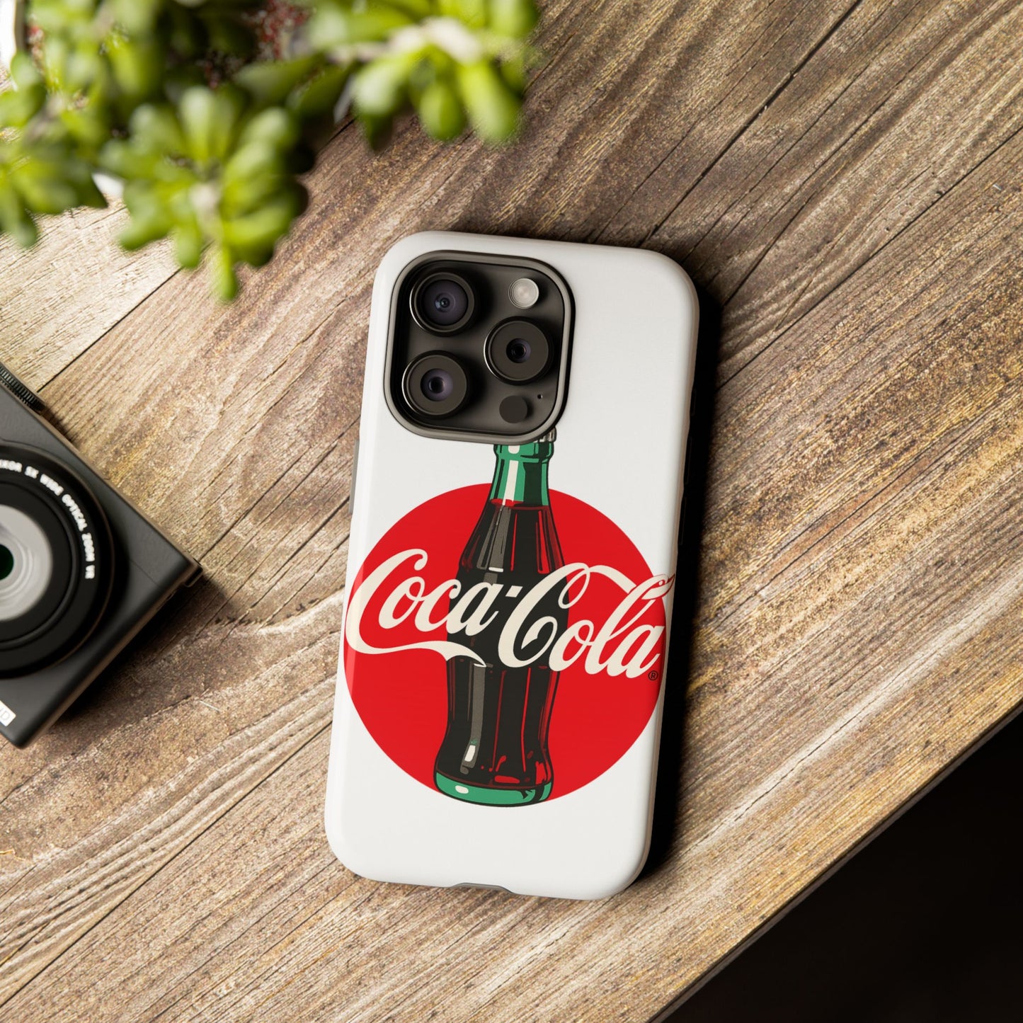 Coca-Cola Tough Phone Cases, Vintage Soda Drink, Retro Style, Unique Gift, Phone Accessories, Summer Vibes