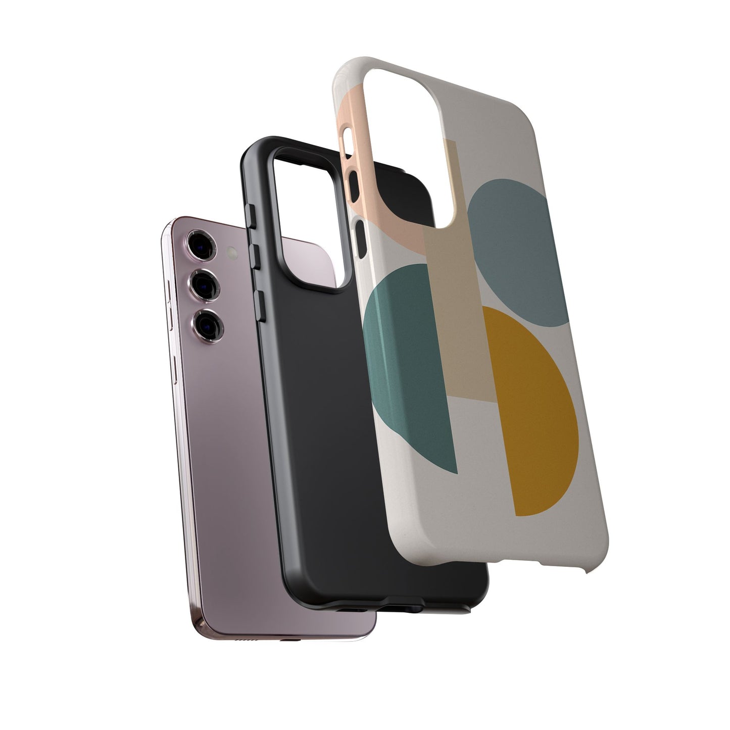 Minimalist Geometric Phone Case, Stylish Protective Cover for Phones, Modern Design, Gift for Him/Her, Trendy Tech Accessory