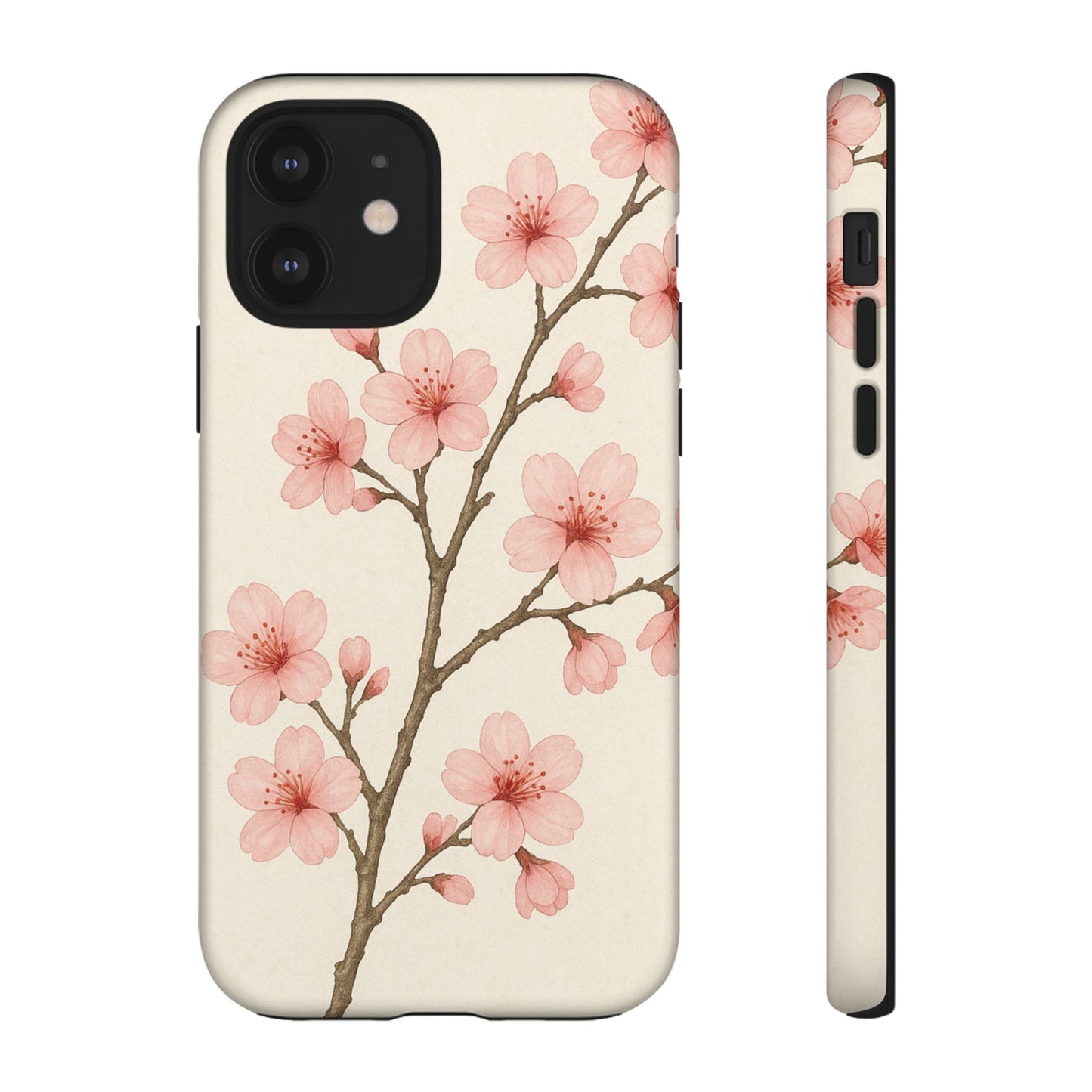 Cherry Blossom Phone Case, Floral Phone Cover, Tough Case for Gifts, Spring Decor, Cute Tech Accessories, Nature Lover's Gift