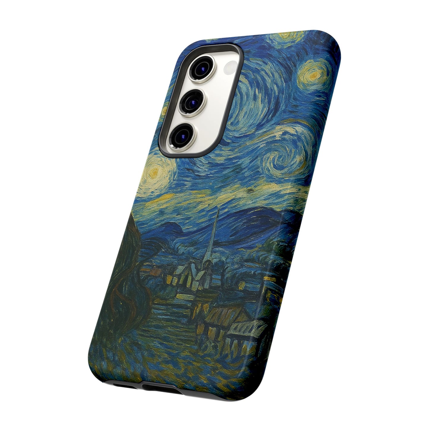 Starry Night Phone Case, Artistic Cell Phone Cover, Gift for Art Lovers, Unique Phone Accessory, Birthday Gift for Him/Her, Tough Cases