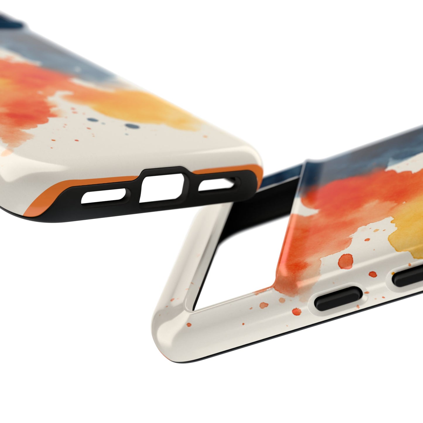 Watercolor Phone Case - Abstract Design, Tough Cases for Men & Women, Stylish Gift, Artistic Accessory for All Occasions