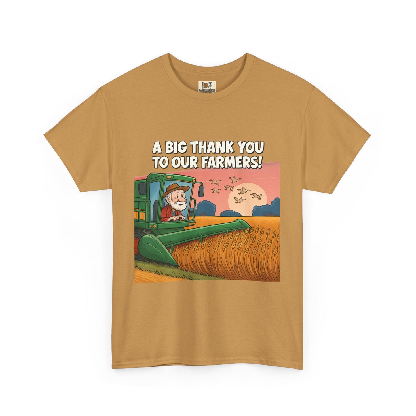 Grateful Farmers Tee – Appreciation for Agriculture, Farm Appreciation Day, Gift for Farmers, Unisex Cotton Shirt, Casual Wear