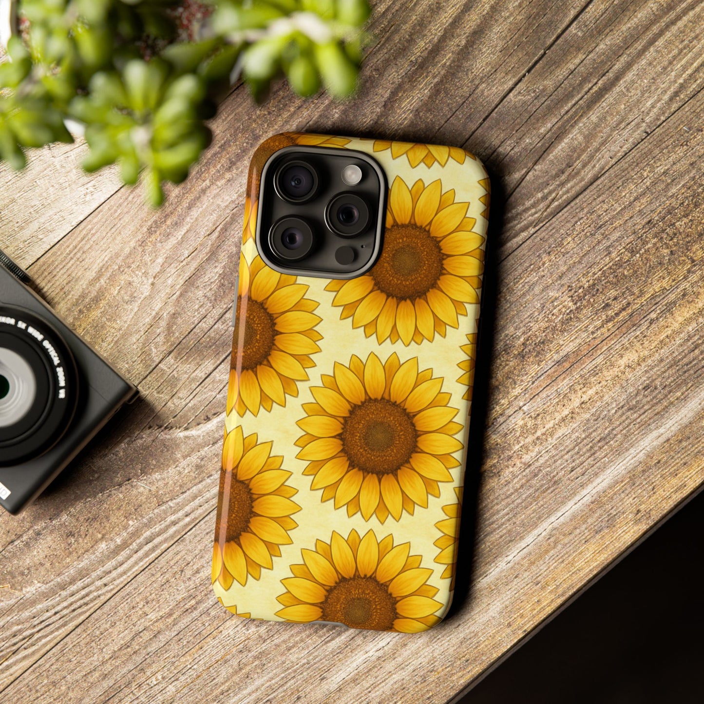 Sunflower Phone Cases - Tough Cases for Nature Lovers, Gift for Friends, Floral Design, Protective Case, Sunflower Decor