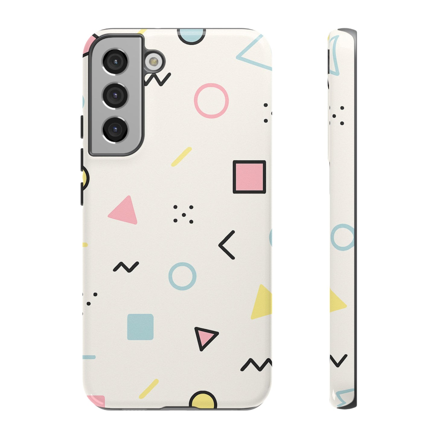 Geometric Phone Case - Stylish Tough Cases for Trendsetters, Unique Phone Covers, Modern Accessories, Gift Ideas for Her