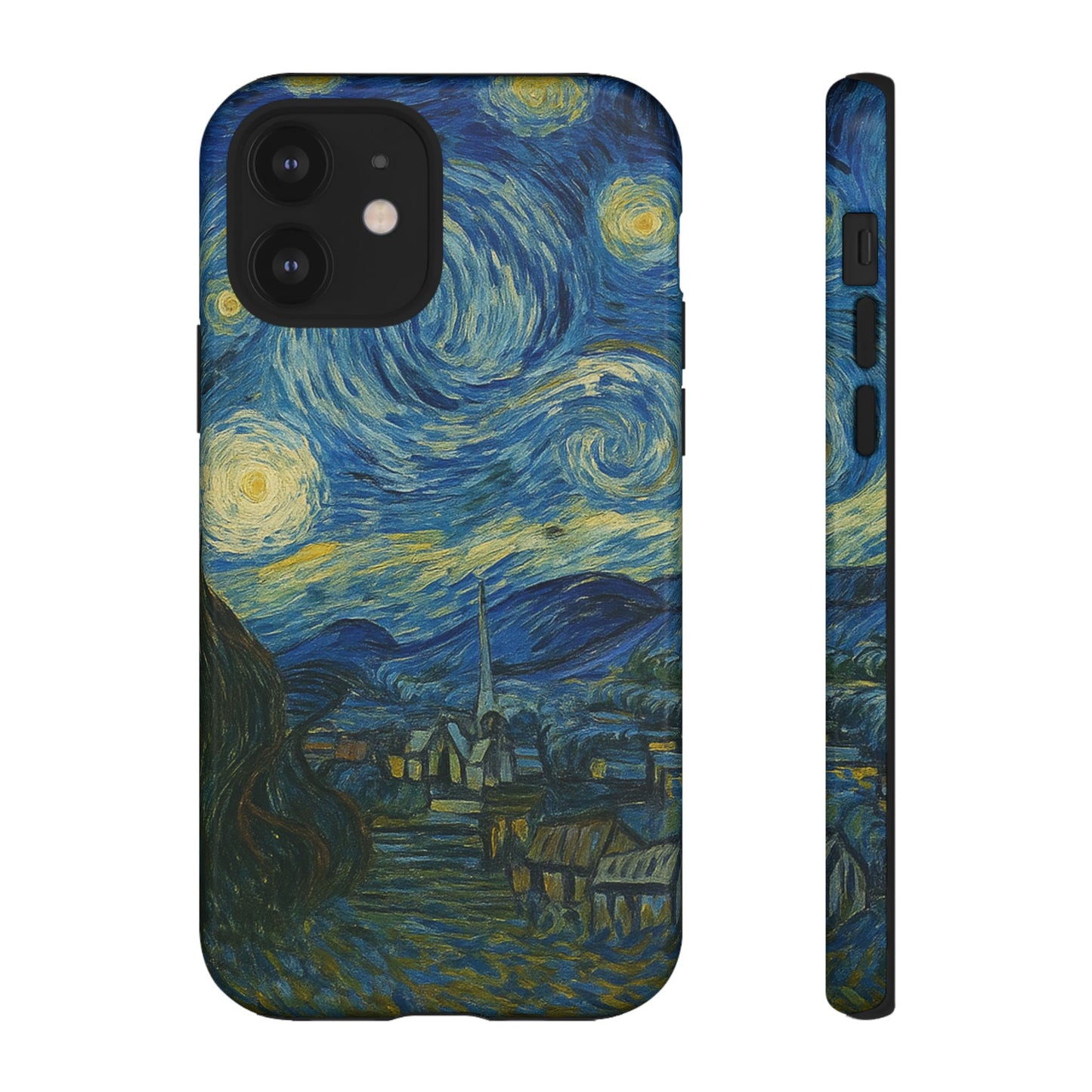 Starry Night Phone Case, Artistic Cell Phone Cover, Gift for Art Lovers, Unique Phone Accessory, Birthday Gift for Him/Her, Tough Cases