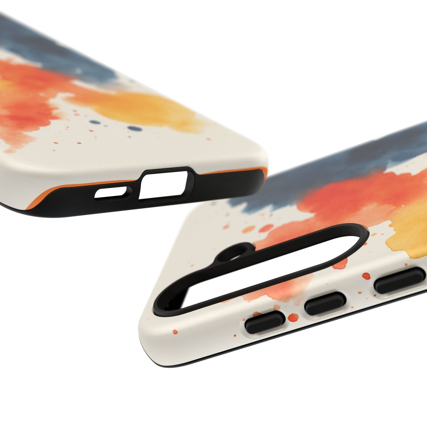 Watercolor Phone Case - Abstract Design, Tough Cases for Men & Women, Stylish Gift, Artistic Accessory for All Occasions
