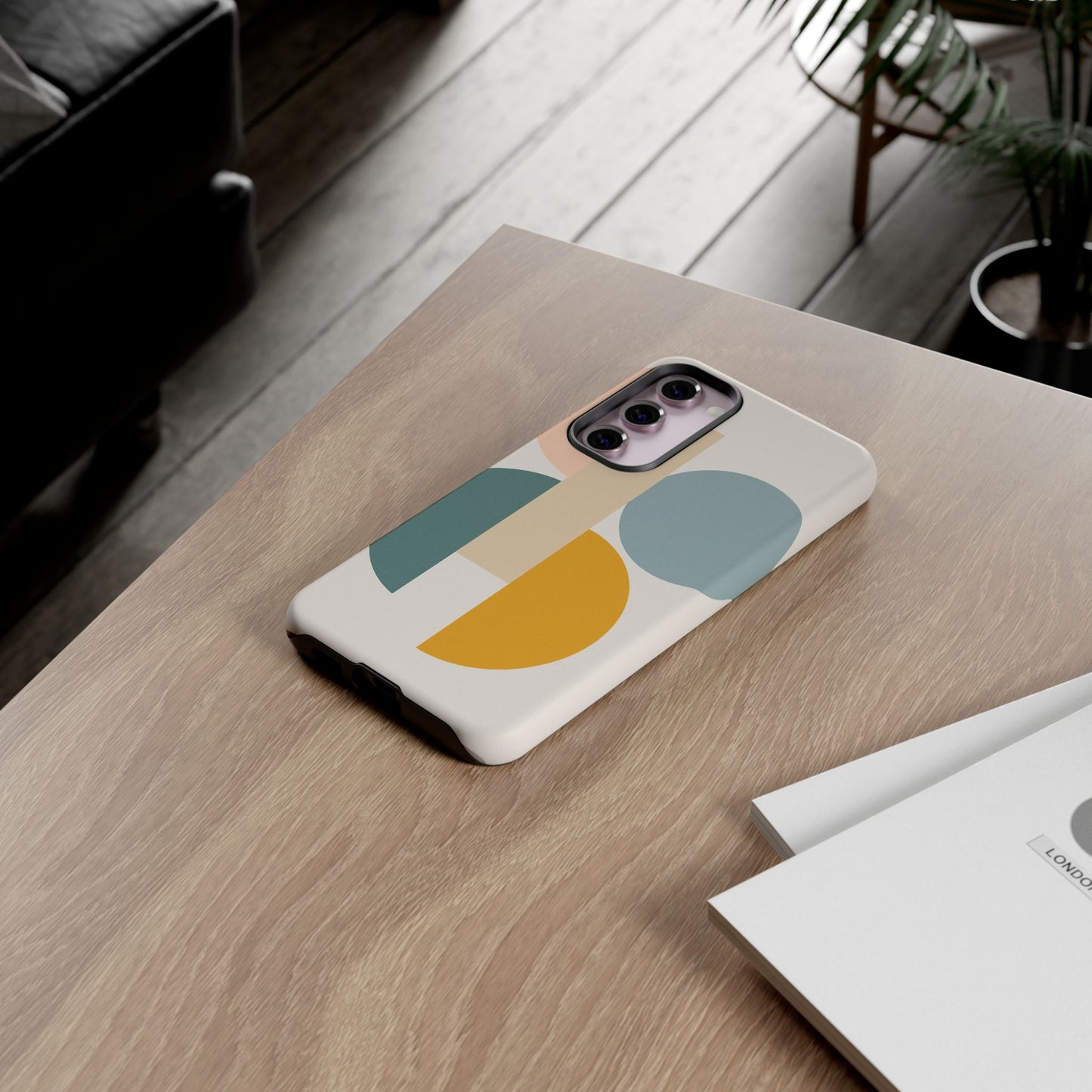 Minimalist Geometric Phone Case, Stylish Protective Cover for Phones, Modern Design, Gift for Him/Her, Trendy Tech Accessory