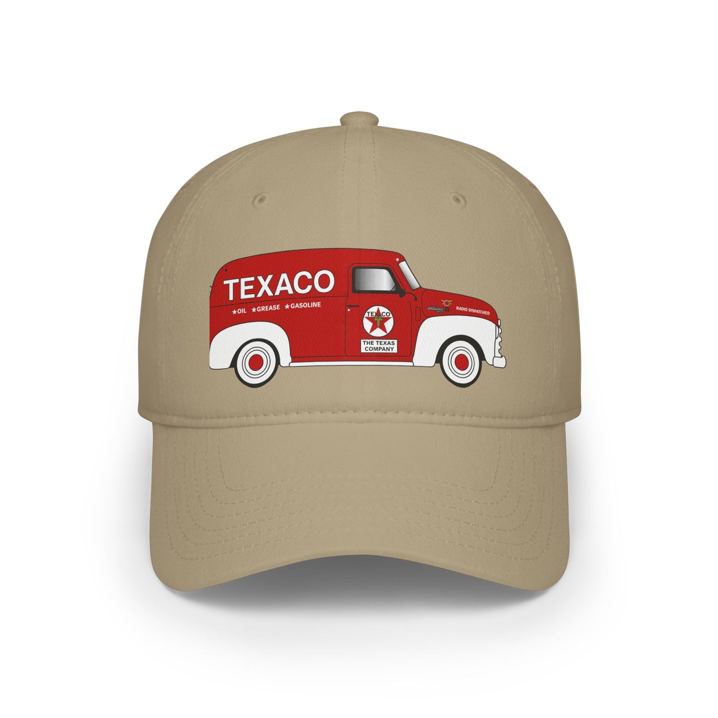 Vintage Texaco Truck Low Profile Baseball Cap, Relaxed Fit Hat, Outdoor Cap, Gift for Car Lovers, Vintage Style Headwear