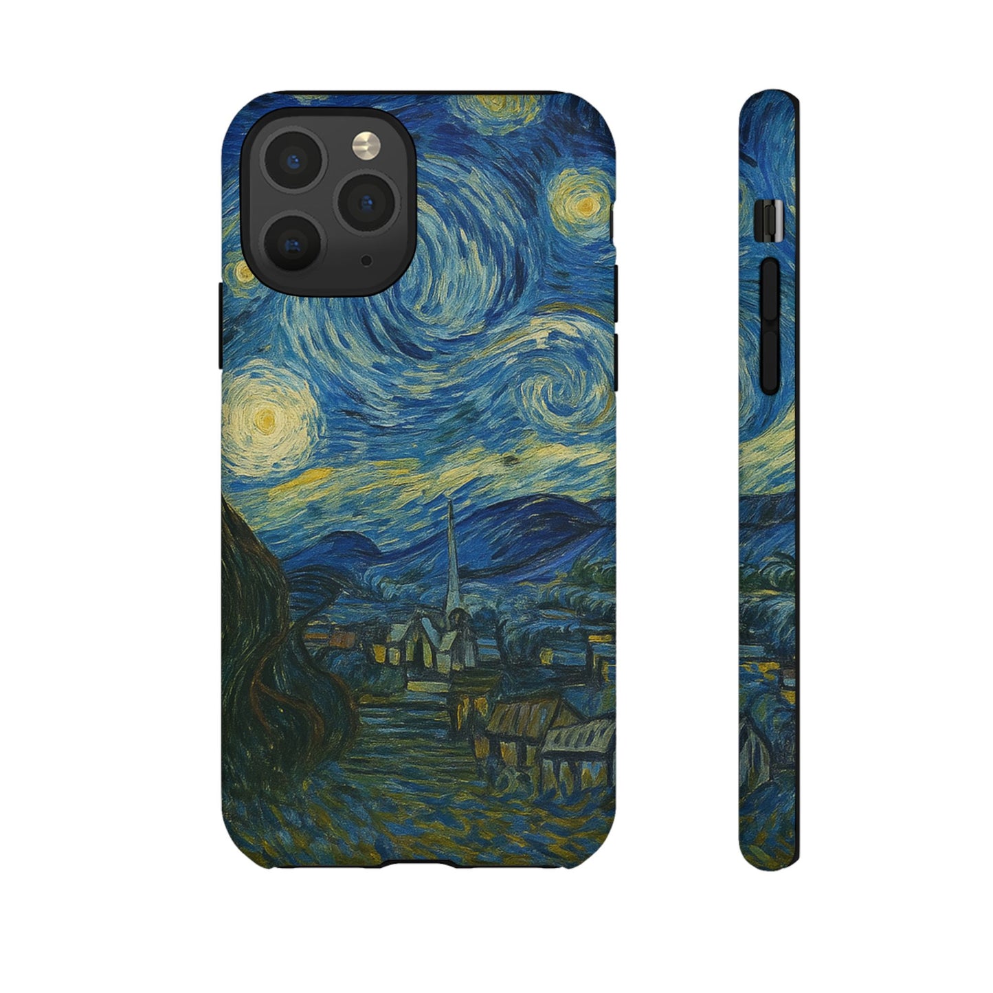 Starry Night Phone Case, Artistic Cell Phone Cover, Gift for Art Lovers, Unique Phone Accessory, Birthday Gift for Him/Her, Tough Cases