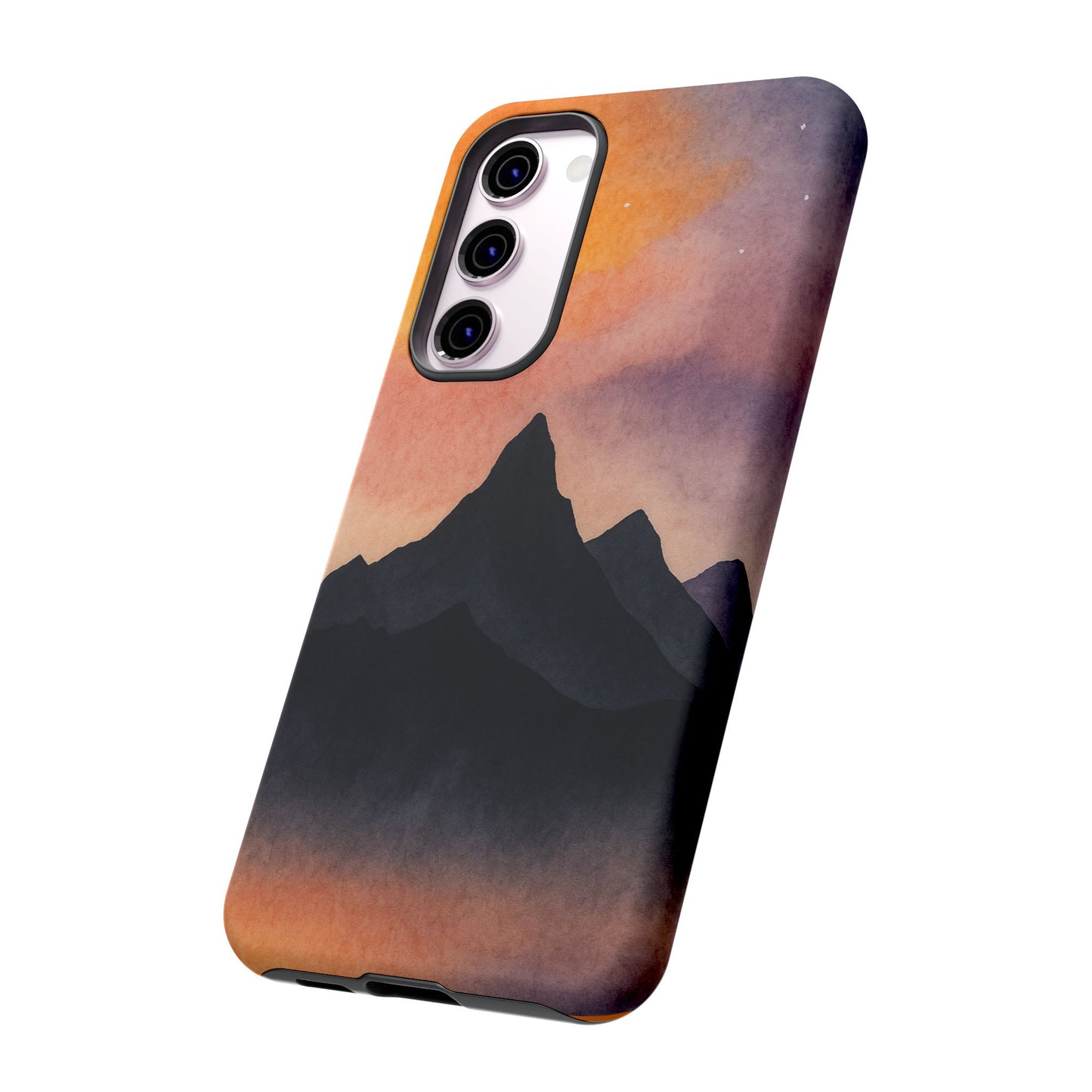 Mountain Sunset Phone Case, Nature Lover's Gift, Adventure Phone Cover, Unique Cellphone Accessories, Outdoor Enthusiast Decor