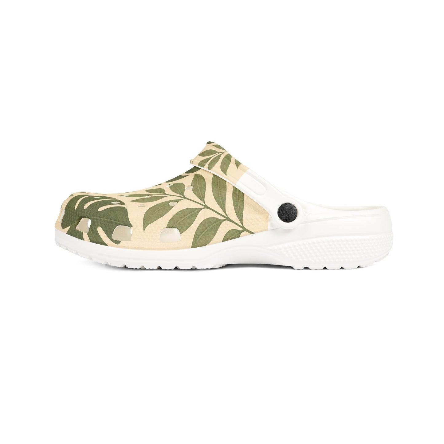 Tropical Plant Print EVA Foam Shoes, Comfortable Garden Clogs for Spring, Summer Slip-Ons, Perfect for Outdoor Adventures, Beach Days, [...]