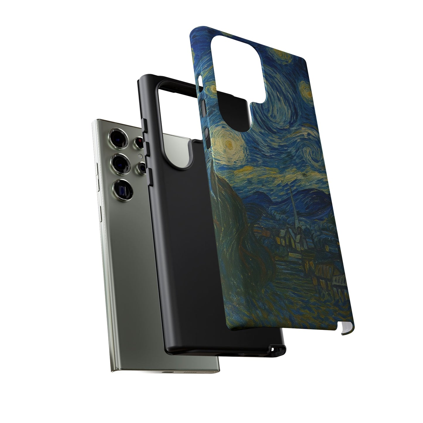 Starry Night Phone Case, Artistic Cell Phone Cover, Gift for Art Lovers, Unique Phone Accessory, Birthday Gift for Him/Her, Tough Cases