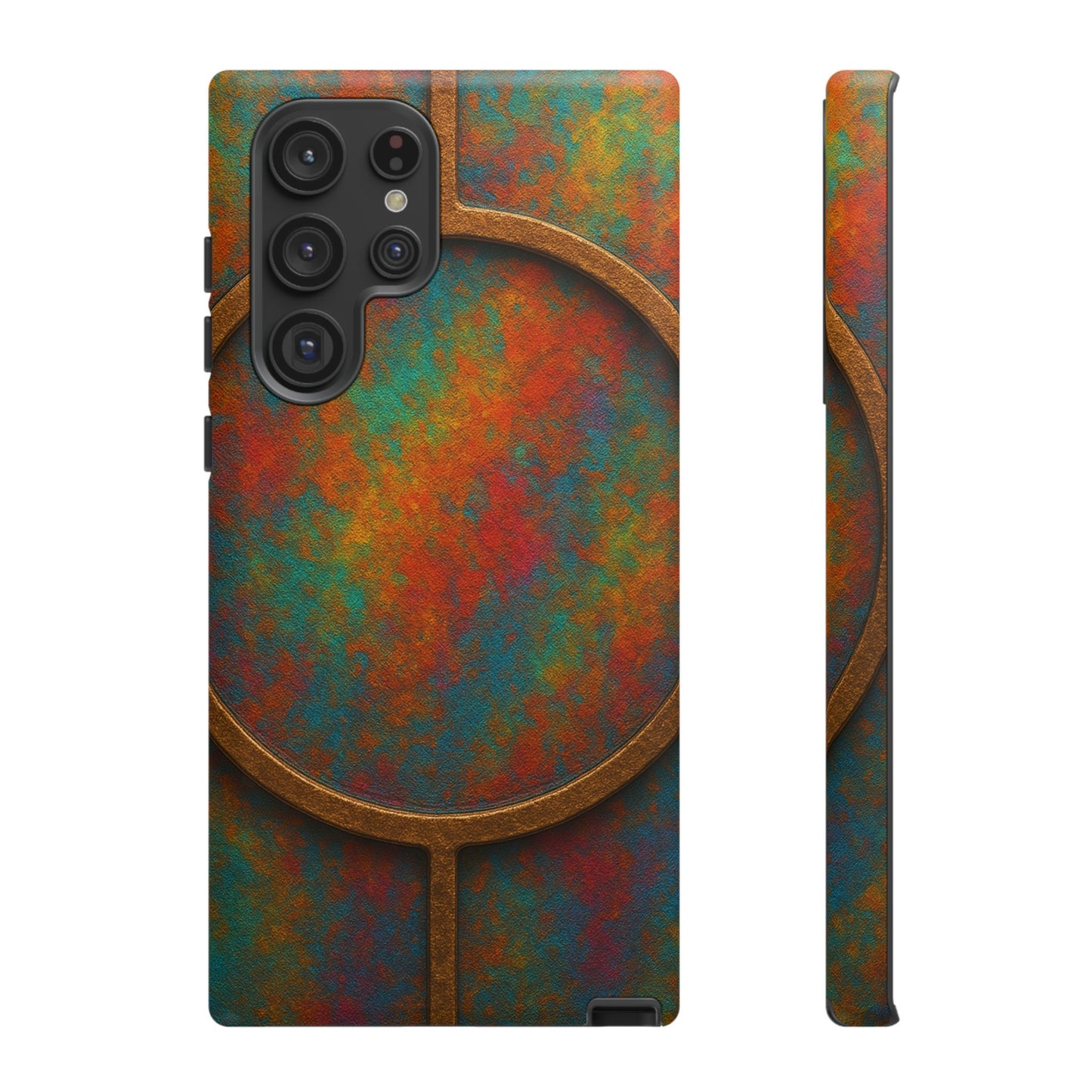 Colorful Tough Phone Case, Durable Cell Cover, Vibrant Protection Case, Unique Tech Accessory, Great Gift for Phone Lovers