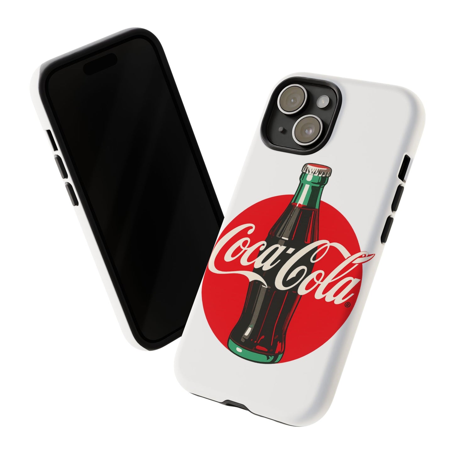 Coca-Cola Tough Phone Cases, Vintage Soda Drink, Retro Style, Unique Gift, Phone Accessories, Summer Vibes