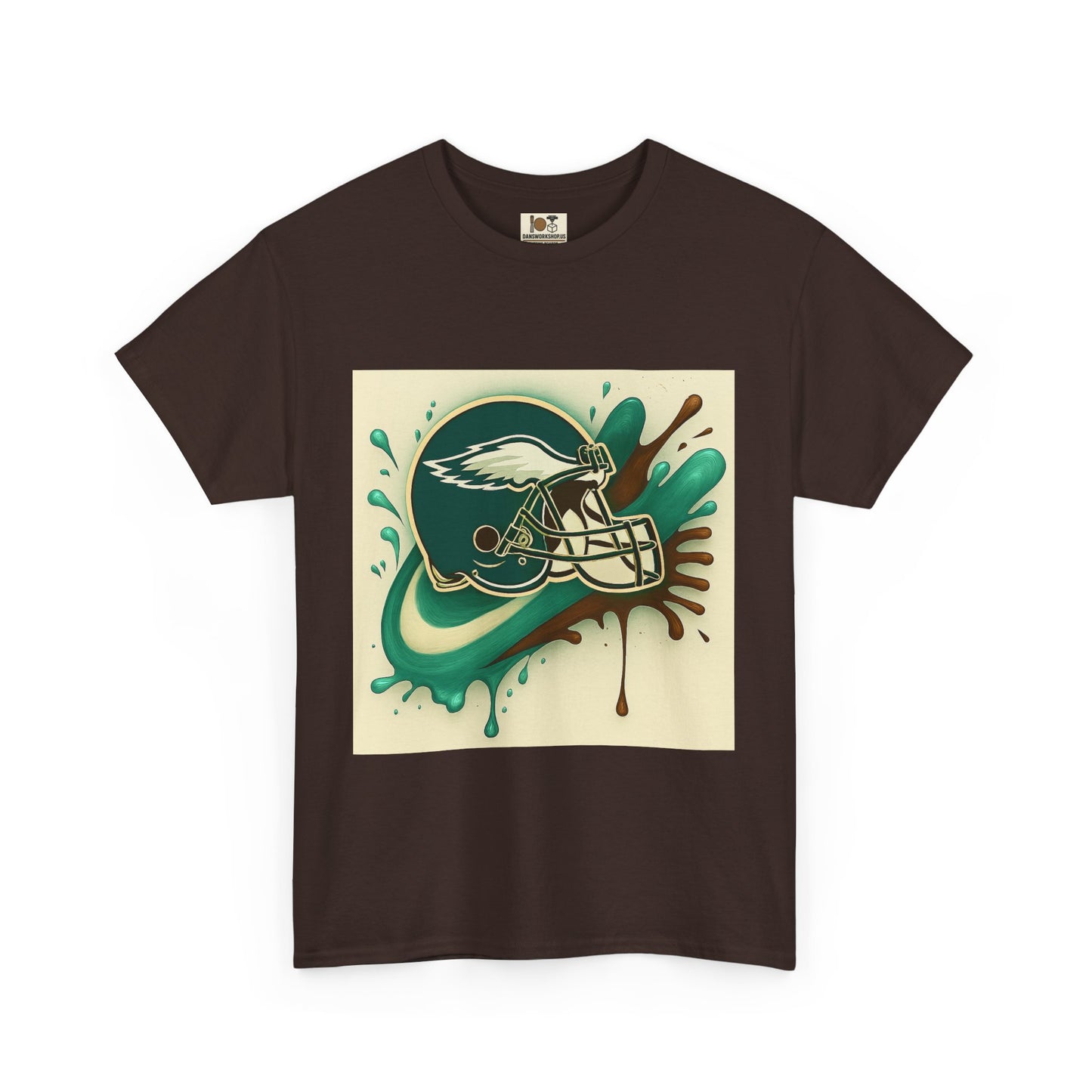 Eagles Fan Unisex Heavy Cotton Tee, Sports Shirt, Team Apparel, Game Day Outfit, Football Merchandise