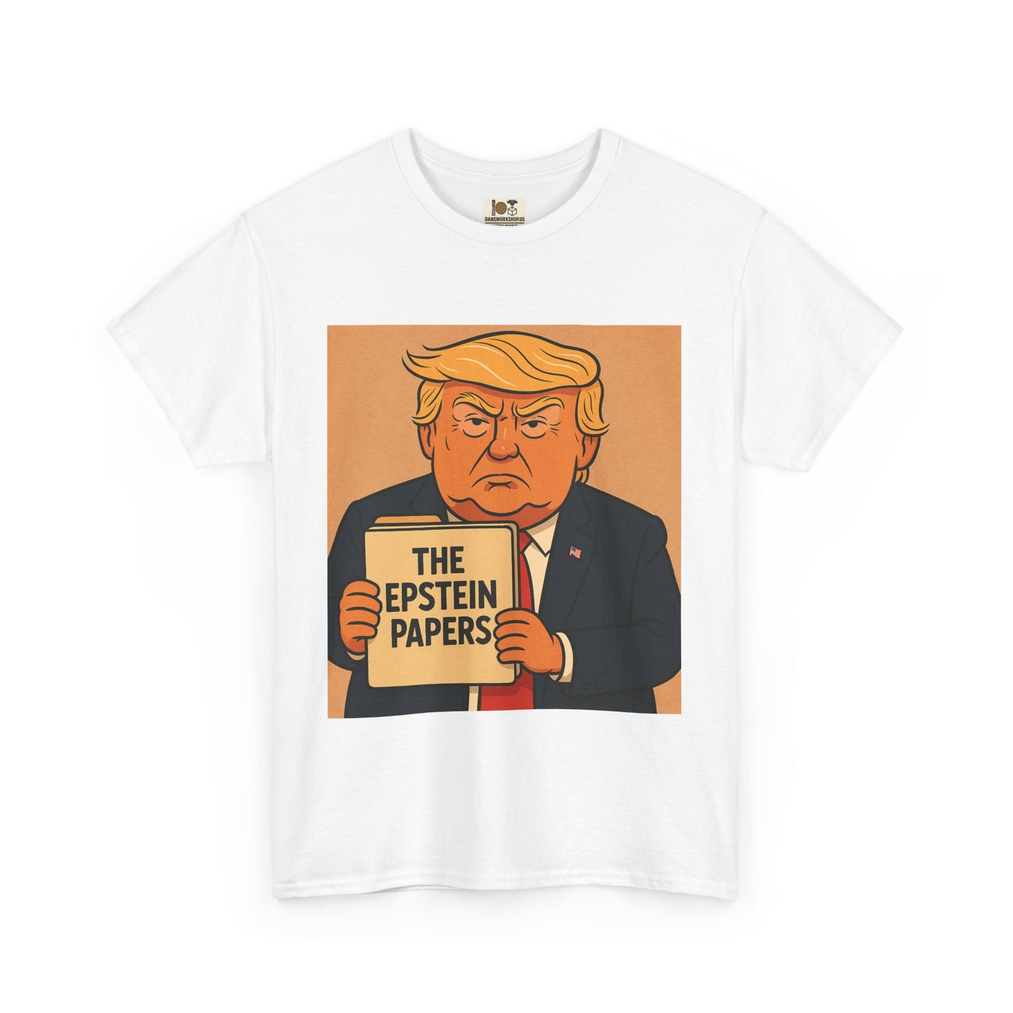 Political Humor Tee, Graphic T-Shirt, Unisex Cotton Shirt, Meme Gift, Statement Tee, Casual Wear, Fun Apparel, trump, Epstein