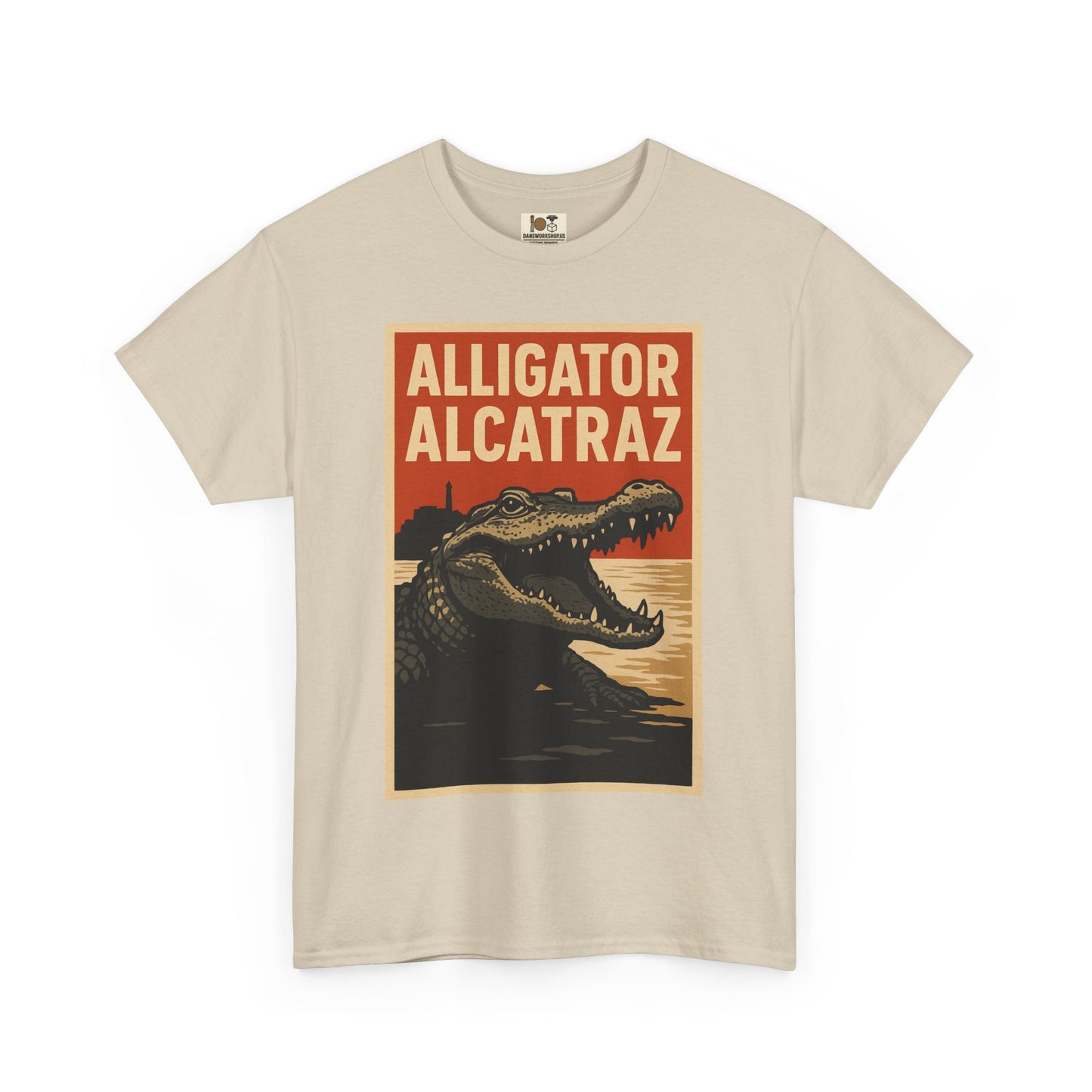 Alligator Alcatraz Graphic Tee - Fun Wildlife Shirt, Gift for Nature Lovers, Unisex Casual Top, Adventure Enthusiasts, Unique Travel [...]