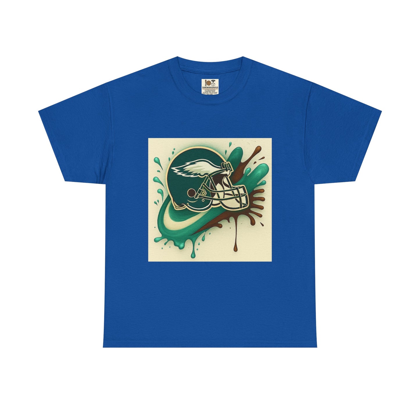 Eagles Fan Unisex Heavy Cotton Tee, Sports Shirt, Team Apparel, Game Day Outfit, Football Merchandise