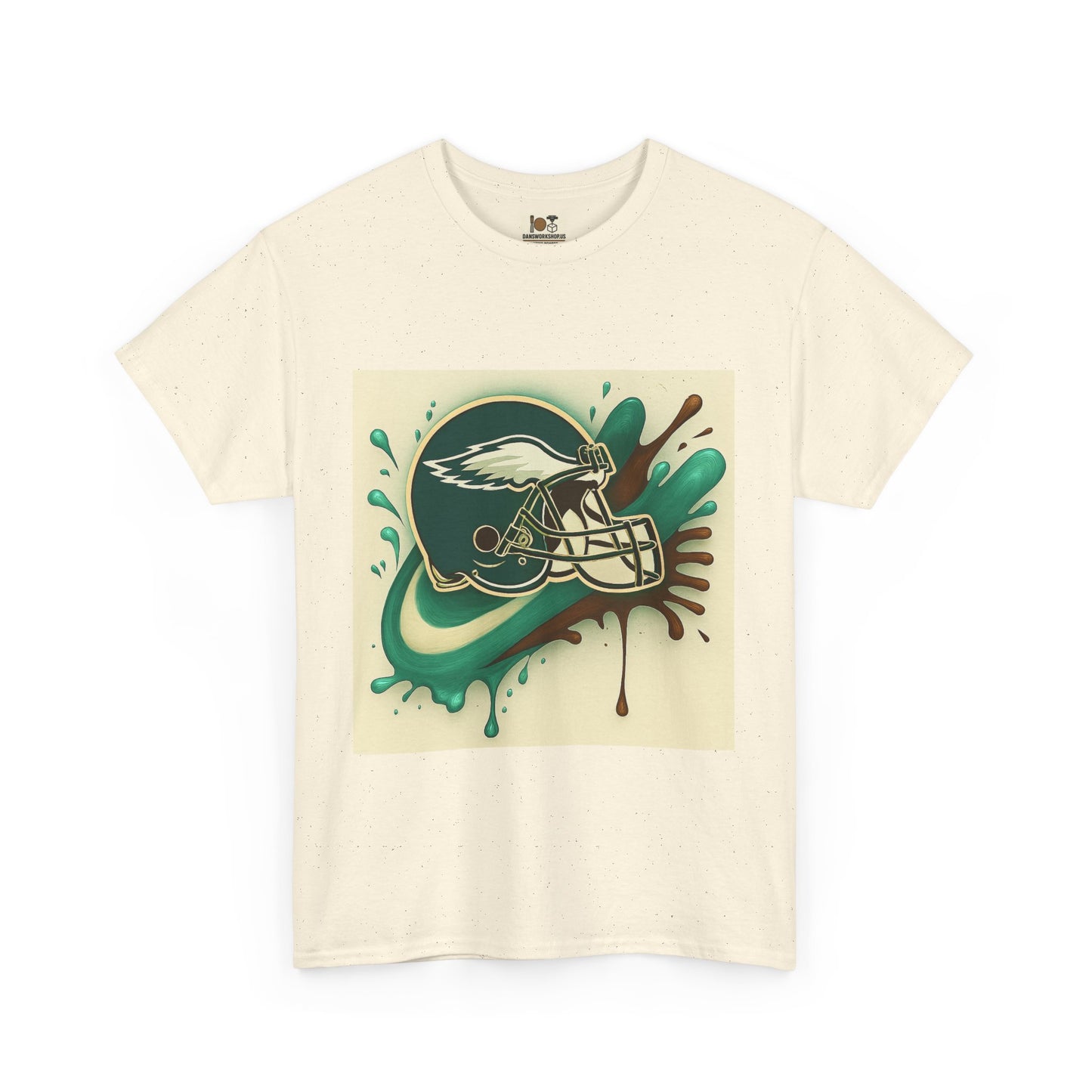 Eagles Fan Unisex Heavy Cotton Tee, Sports Shirt, Team Apparel, Game Day Outfit, Football Merchandise