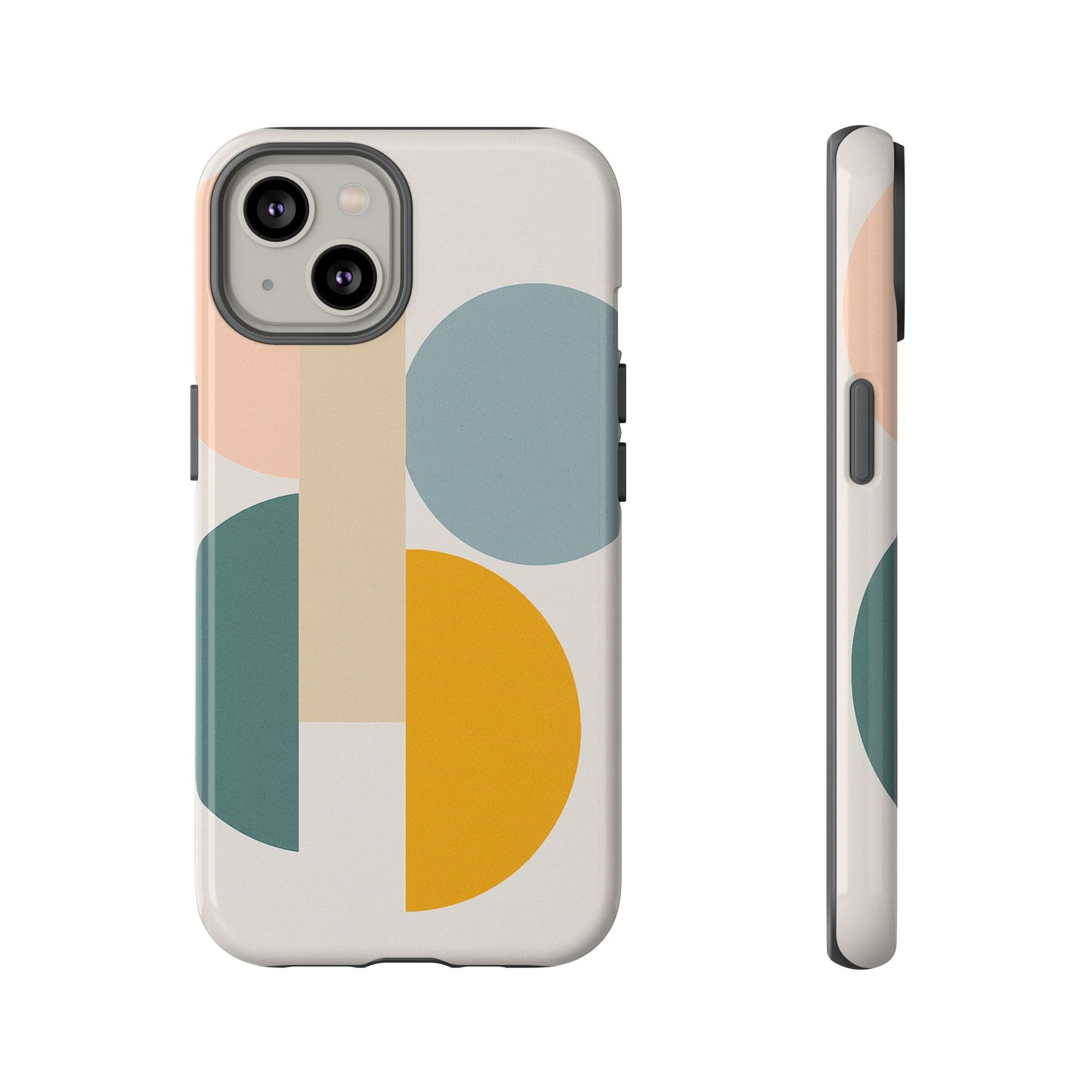 Minimalist Geometric Phone Case, Stylish Protective Cover for Phones, Modern Design, Gift for Him/Her, Trendy Tech Accessory