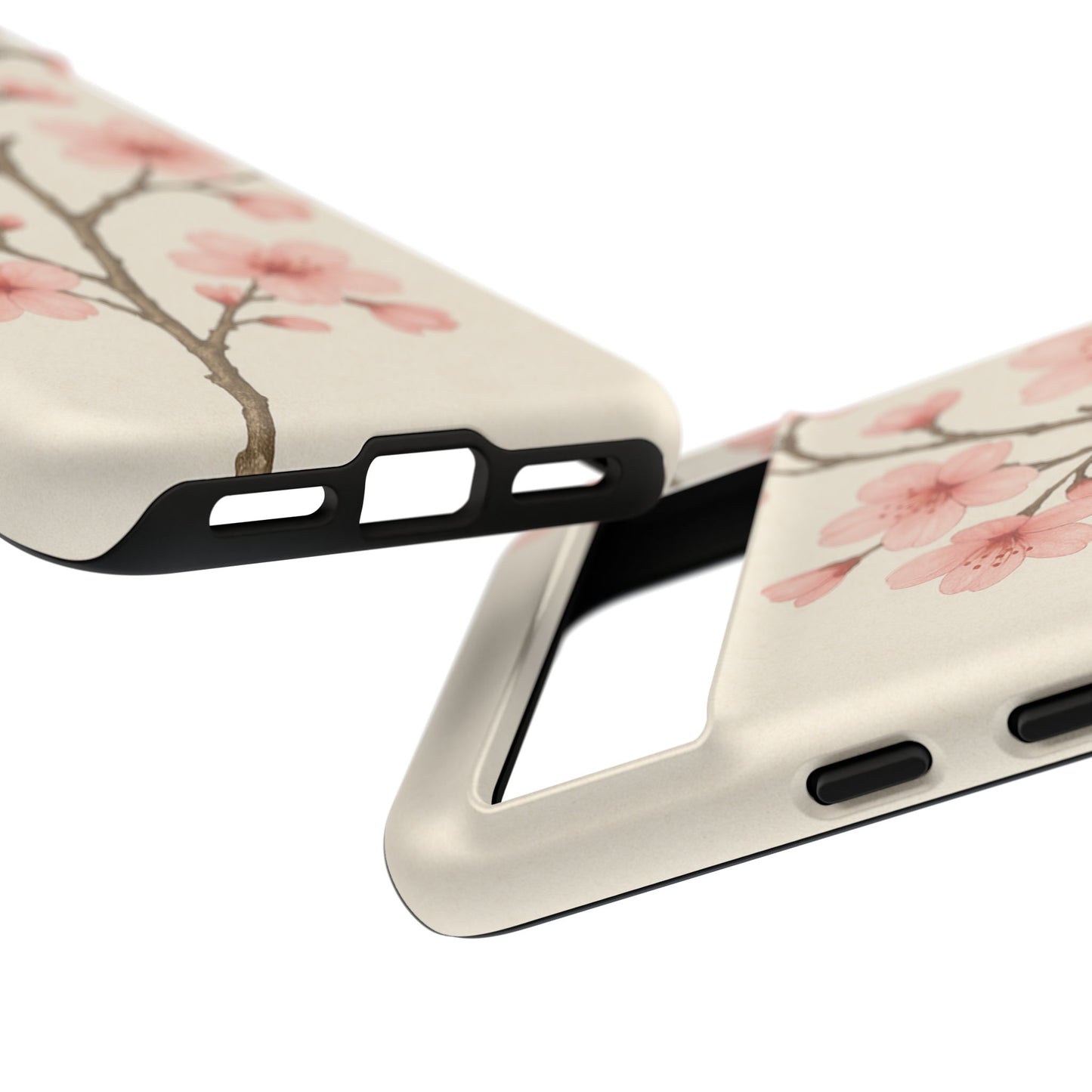Cherry Blossom Phone Case, Floral Phone Cover, Tough Case for Gifts, Spring Decor, Cute Tech Accessories, Nature Lover's Gift