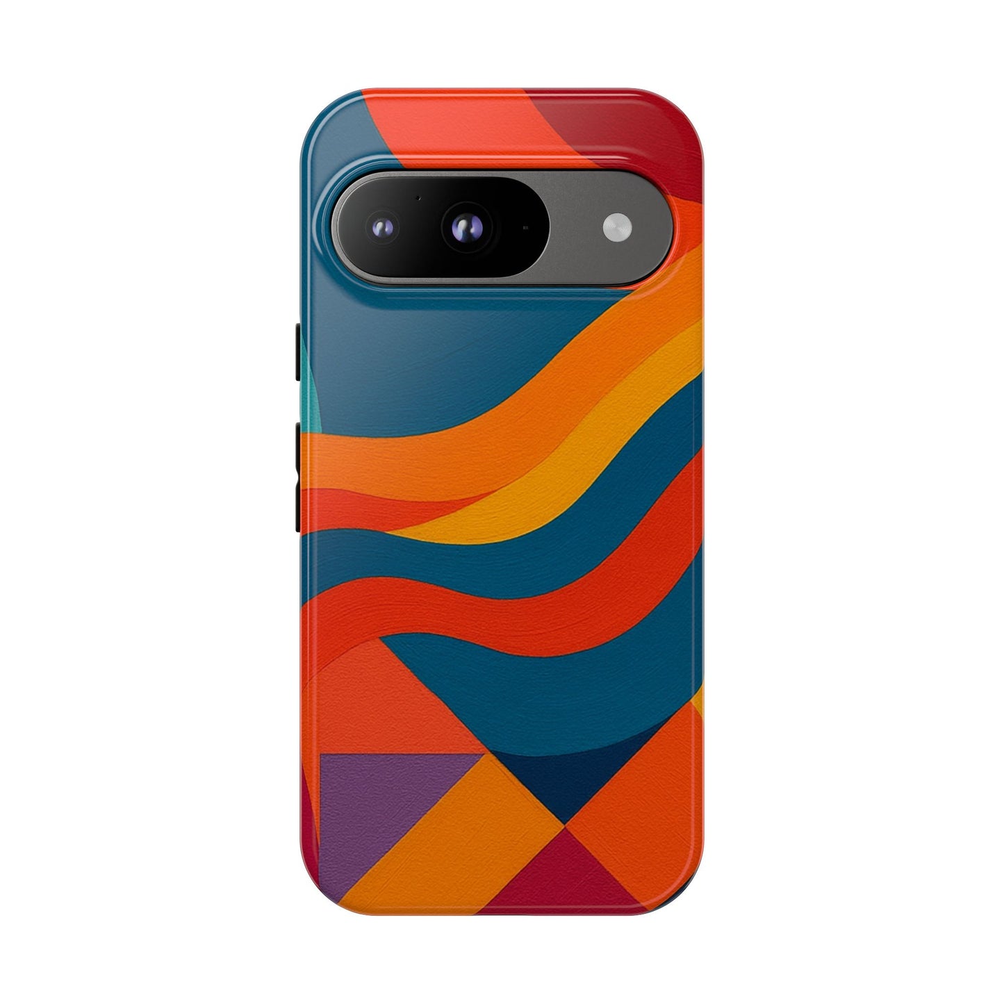 Vibrant Phone Case, Abstract Design Cover, Tough Cases for All Occasions, Stylish Gift for Tech Lovers, Modern Phone Accessories