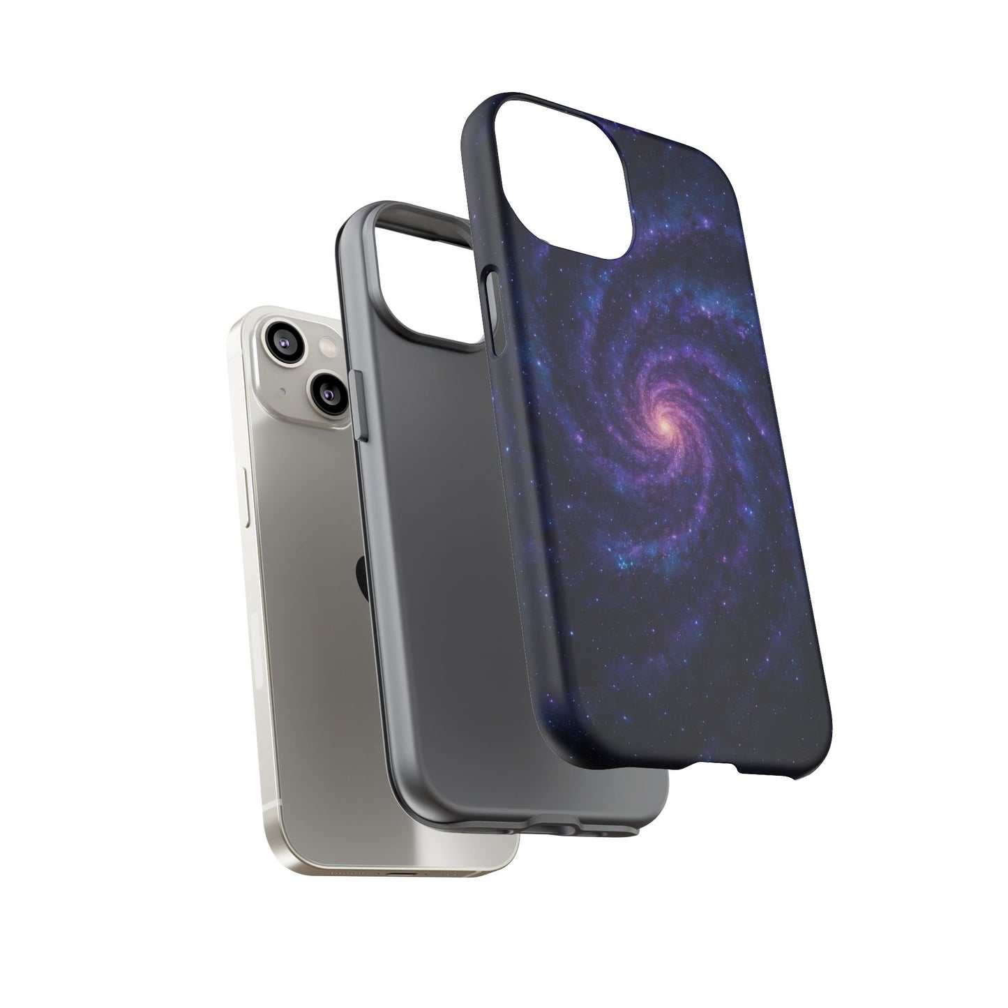 Galaxy Phone Case, Tough Phone Cover, Cosmic Phone Protection, Space Gift for Astronomers, Trendy Galaxy Design