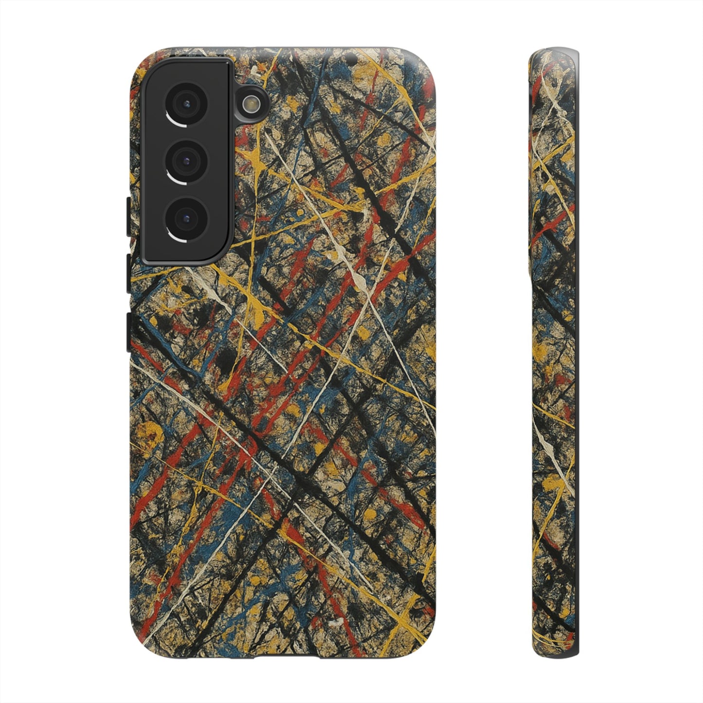 Tough Cases Phone Case - Bold Abstract Design, Stylish Mobile Cover, Unique Gift for Him/Her, Durable Accessory, Trendy Protection