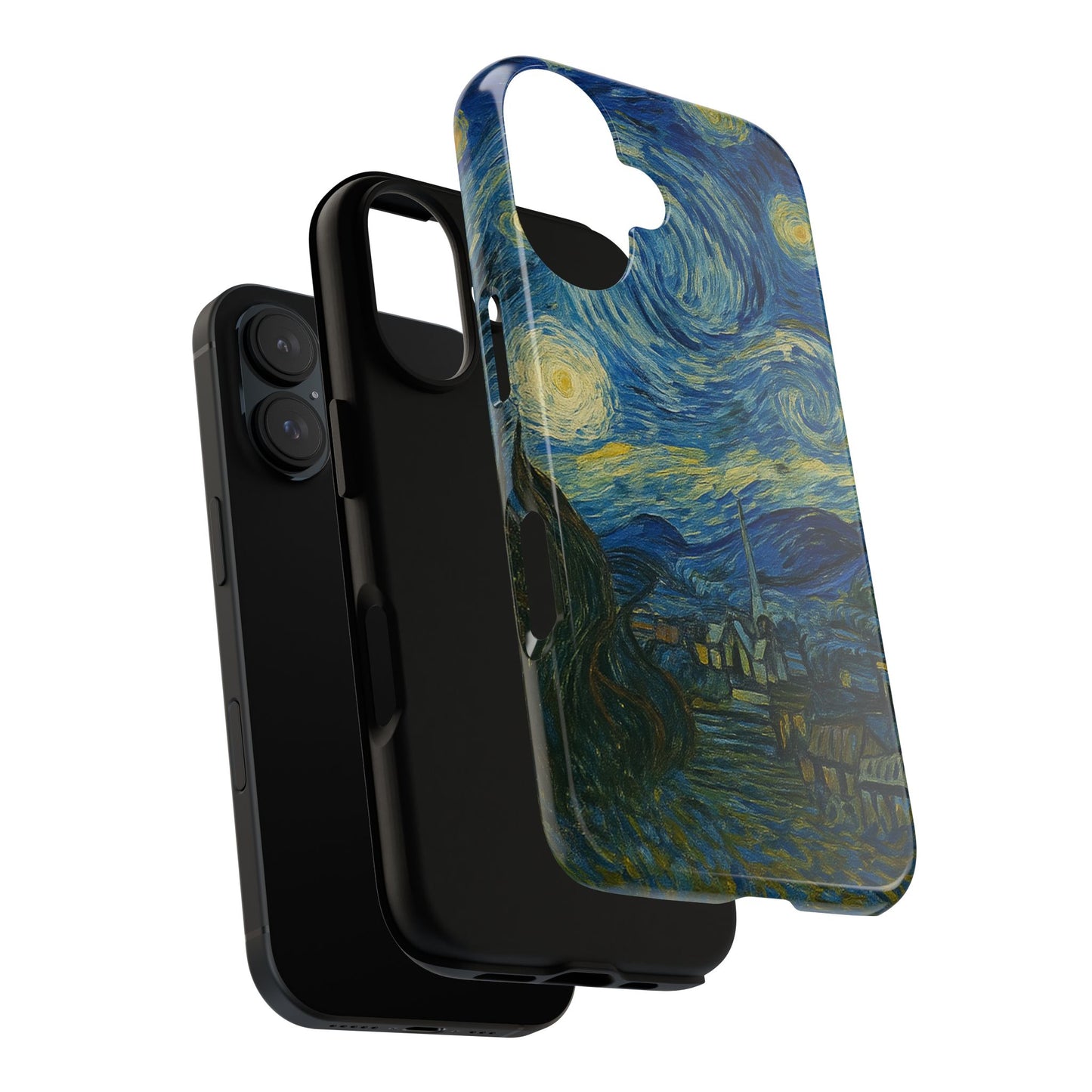 Starry Night Phone Case, Artistic Cell Phone Cover, Gift for Art Lovers, Unique Phone Accessory, Birthday Gift for Him/Her, Tough Cases