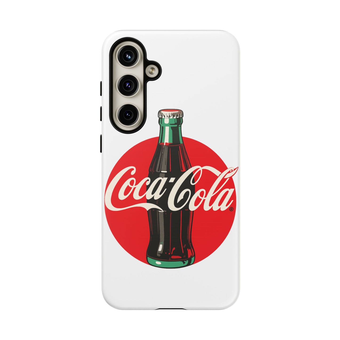 Coca-Cola Tough Phone Cases, Vintage Soda Drink, Retro Style, Unique Gift, Phone Accessories, Summer Vibes