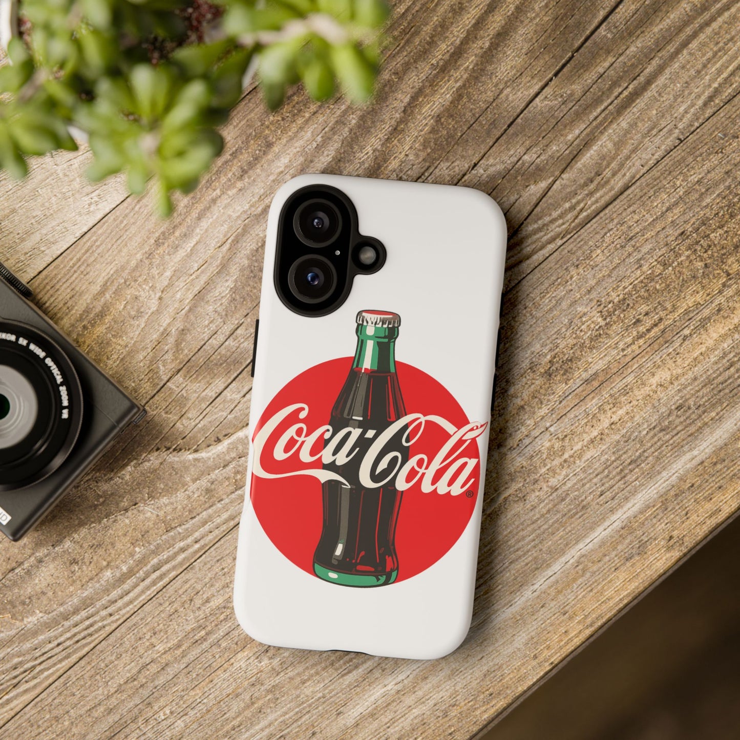 Coca-Cola Tough Phone Cases, Vintage Soda Drink, Retro Style, Unique Gift, Phone Accessories, Summer Vibes