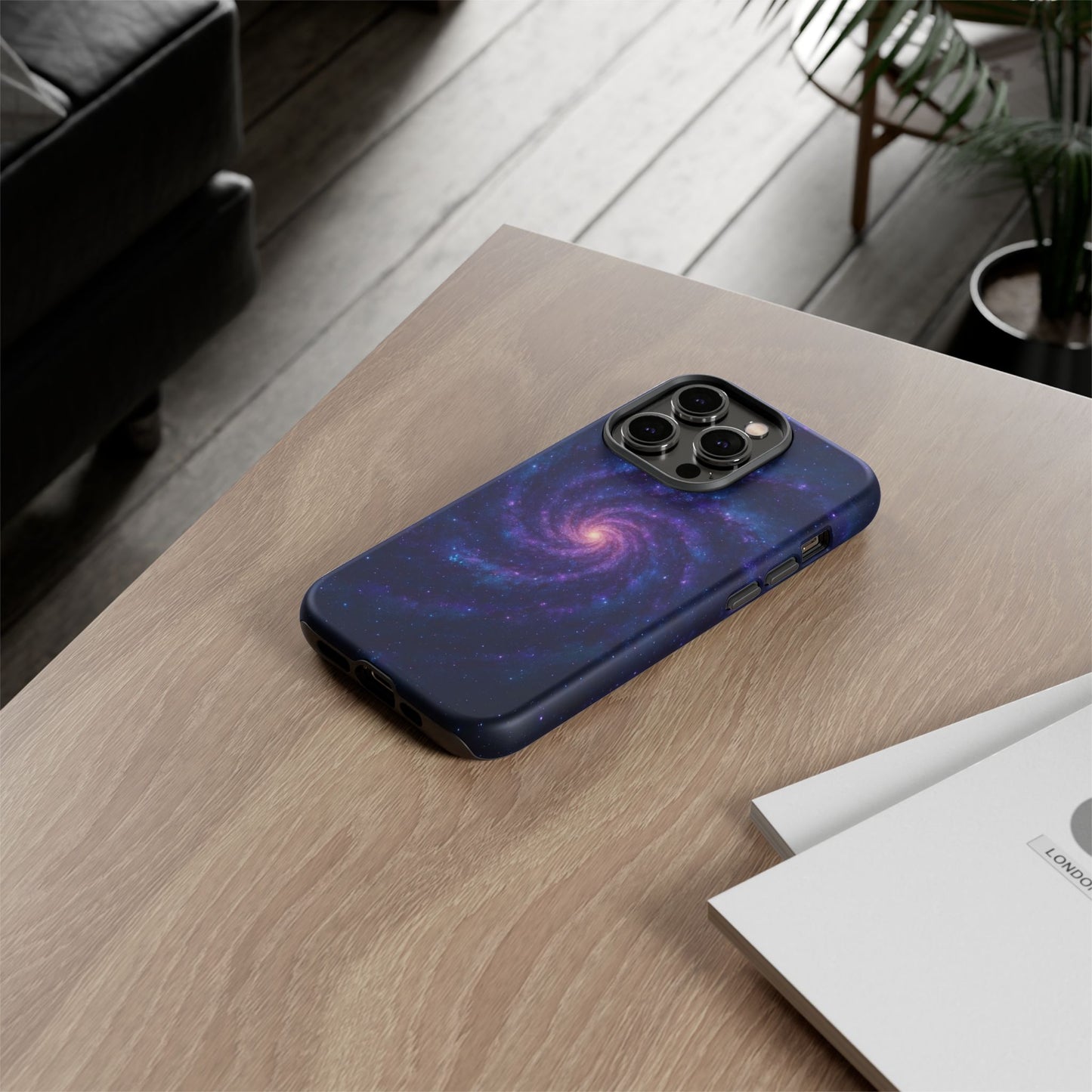 Galaxy Phone Case, Tough Phone Cover, Cosmic Phone Protection, Space Gift for Astronomers, Trendy Galaxy Design