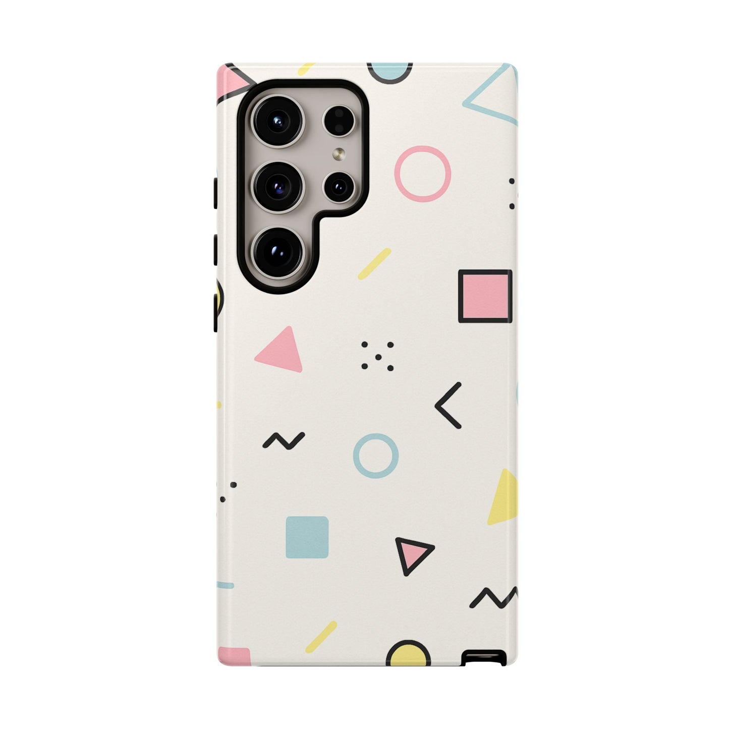 Geometric Phone Case - Stylish Tough Cases for Trendsetters, Unique Phone Covers, Modern Accessories, Gift Ideas for Her