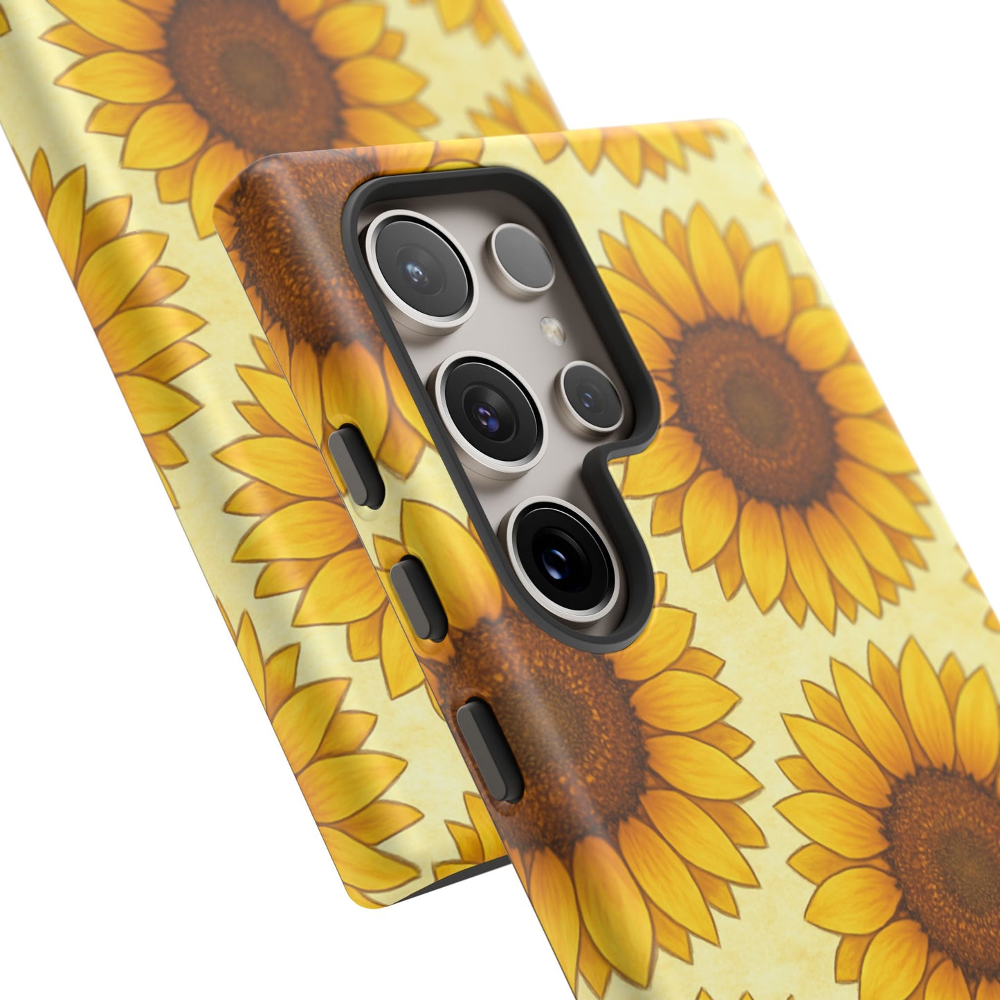 Sunflower Phone Cases - Tough Cases for Nature Lovers, Gift for Friends, Floral Design, Protective Case, Sunflower Decor